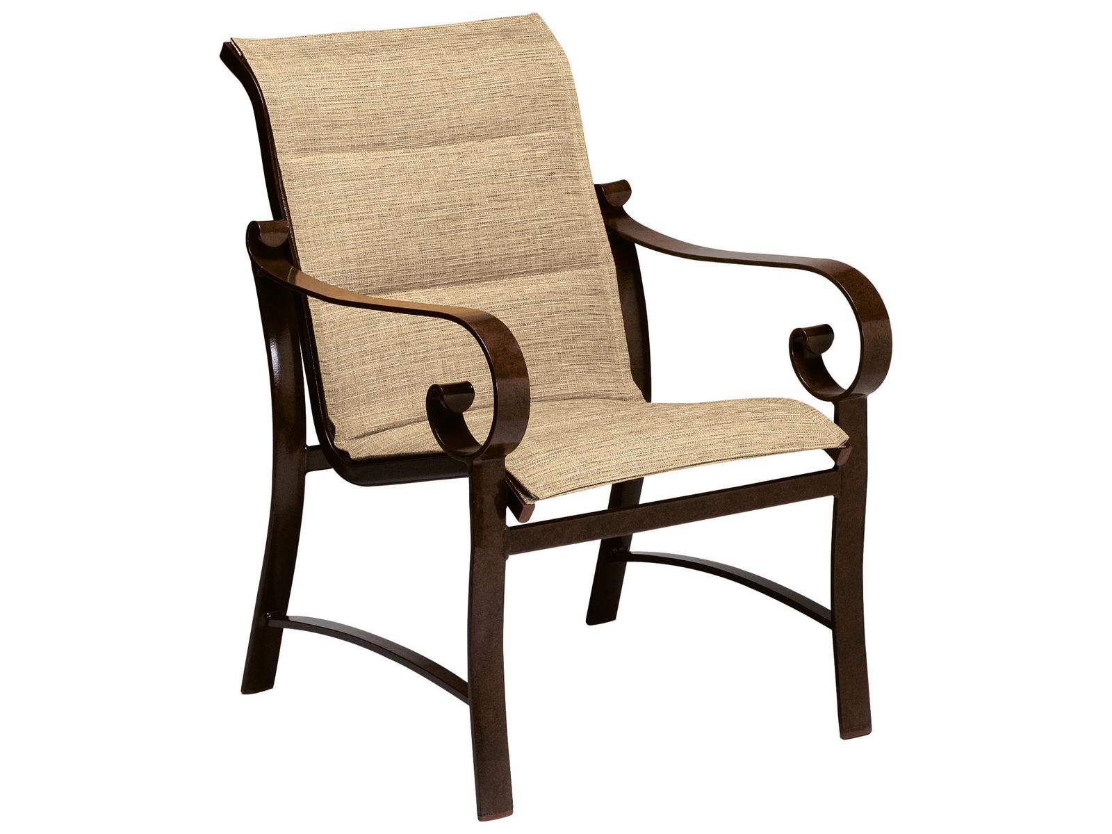 Woodard Belden Sling Dining Arm Chair