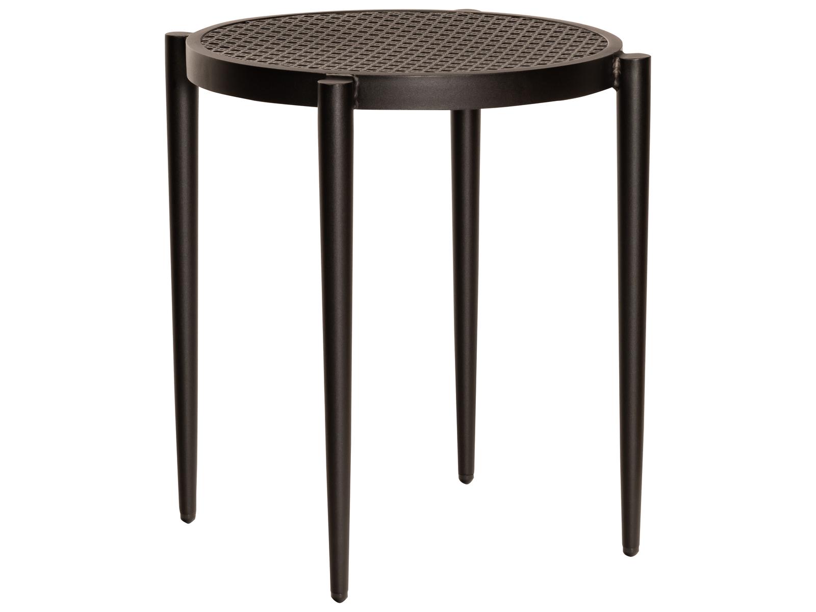 Woodard Parc Aluminum Round Patio End Table