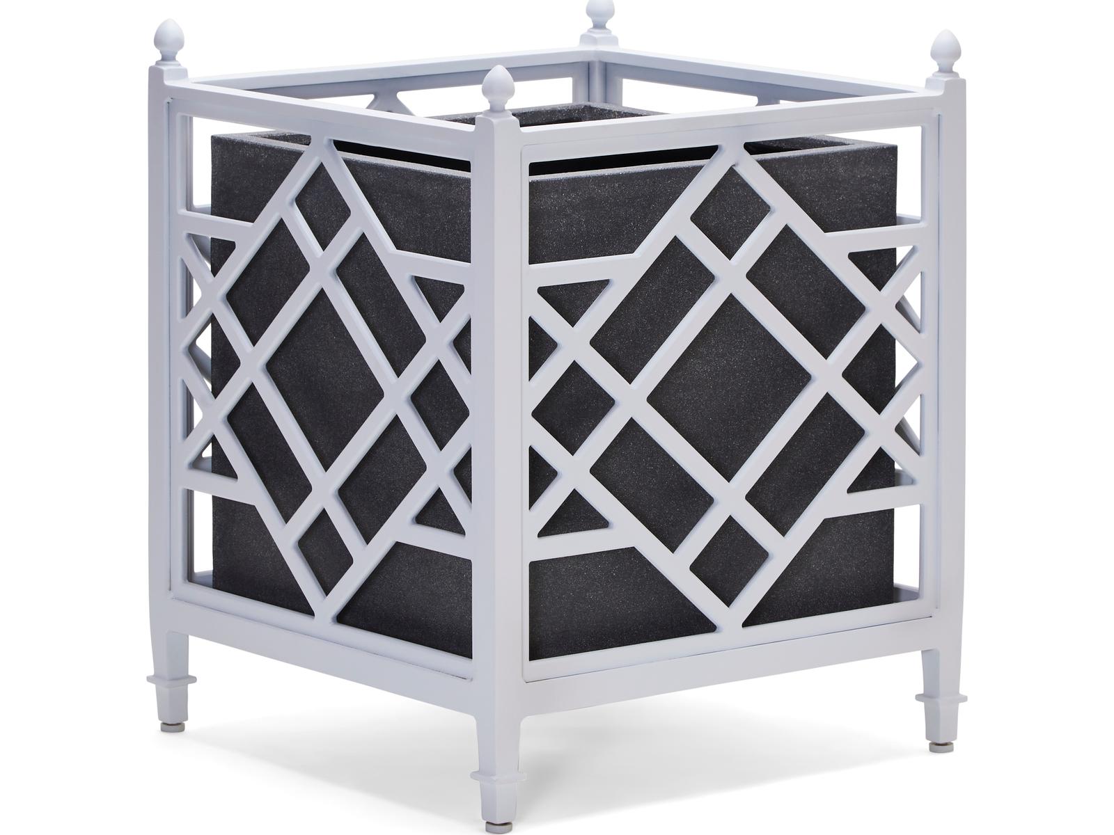 Woodard Alexa Hampton Tuoro Aluminum 24.75'' Square Planter