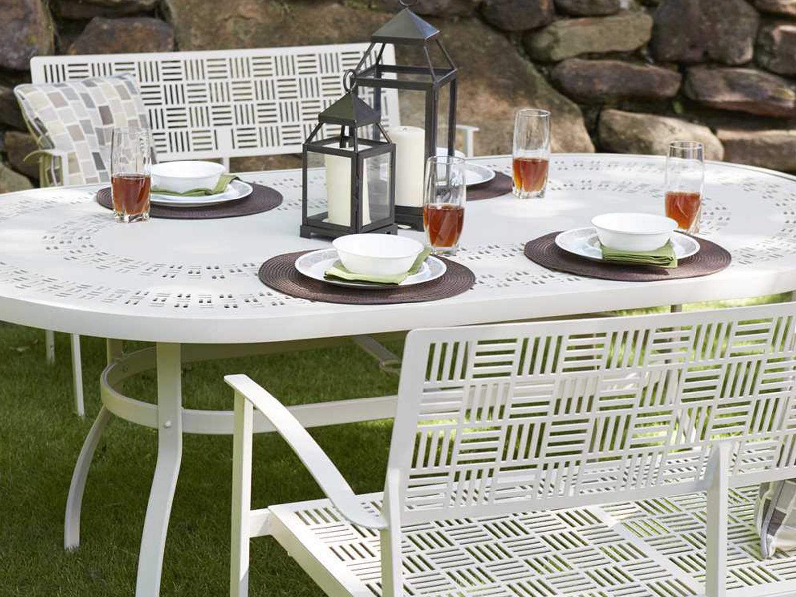 Woodard Century Patio Dining Set