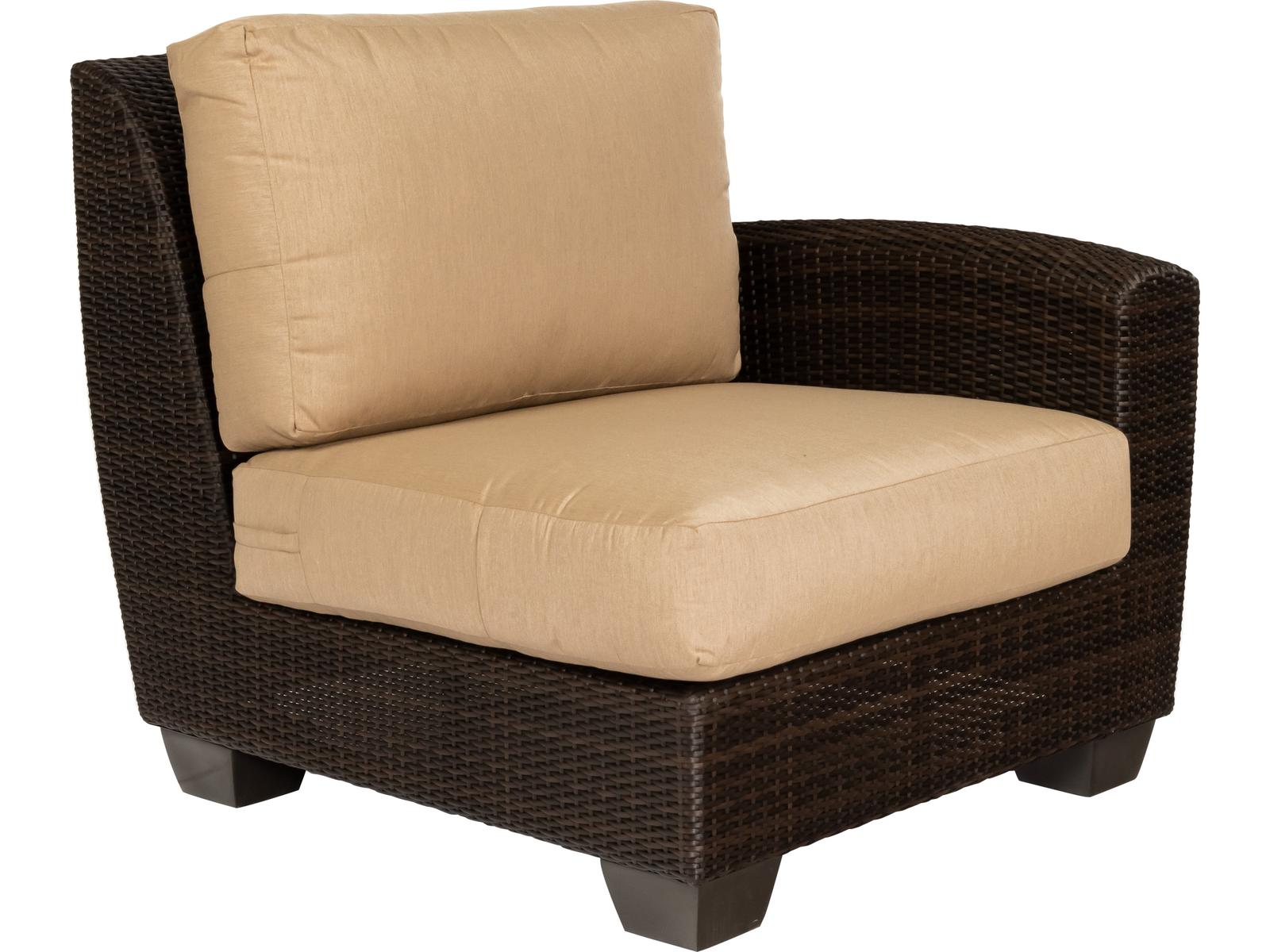 Woodard Whitecraft Saddleback Wicker Lounge Chair