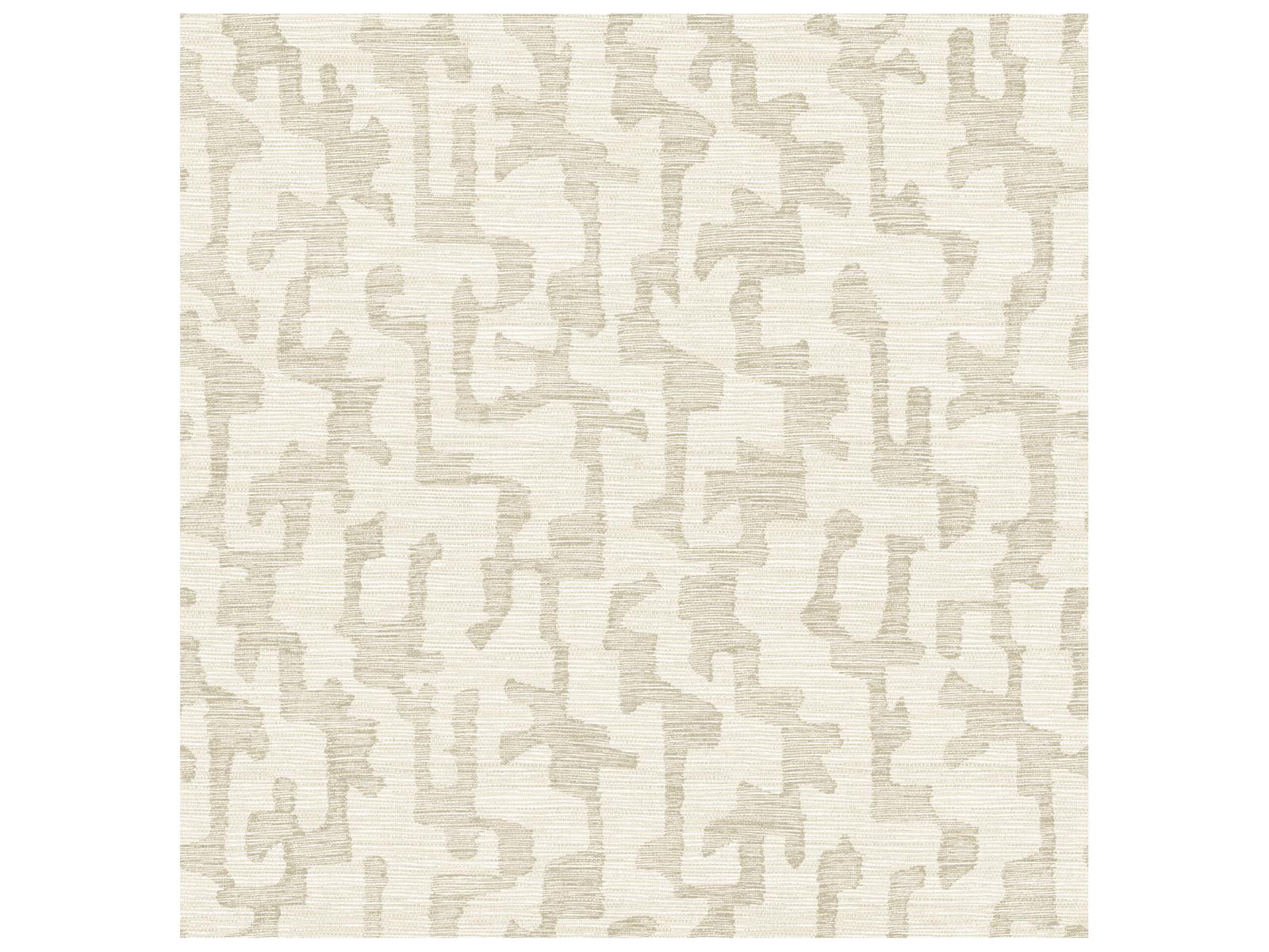 York Wallcoverings Drew & Jonathan Home Fifth Edition Beige Faux Grasscloth Wallpaper