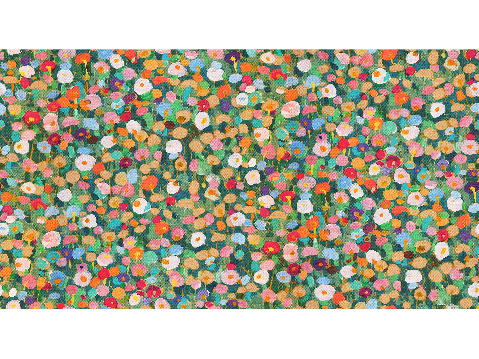 York Wallcoverings Portofino Green Petite Floral Wallpaper