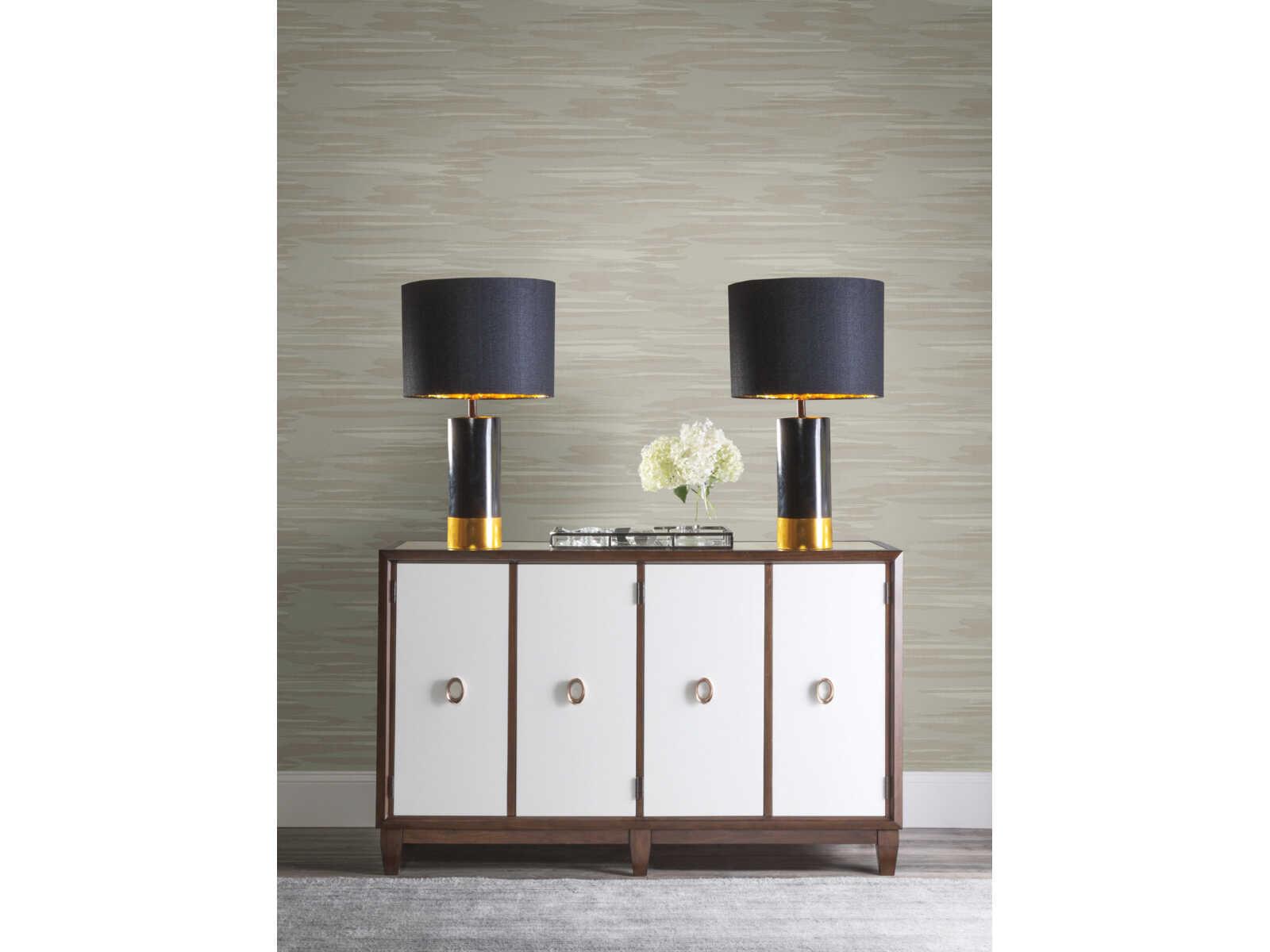 York Wallcoverings Antonina Vella Dazzling Dimensions Volume II White Nimbus Wallpaper