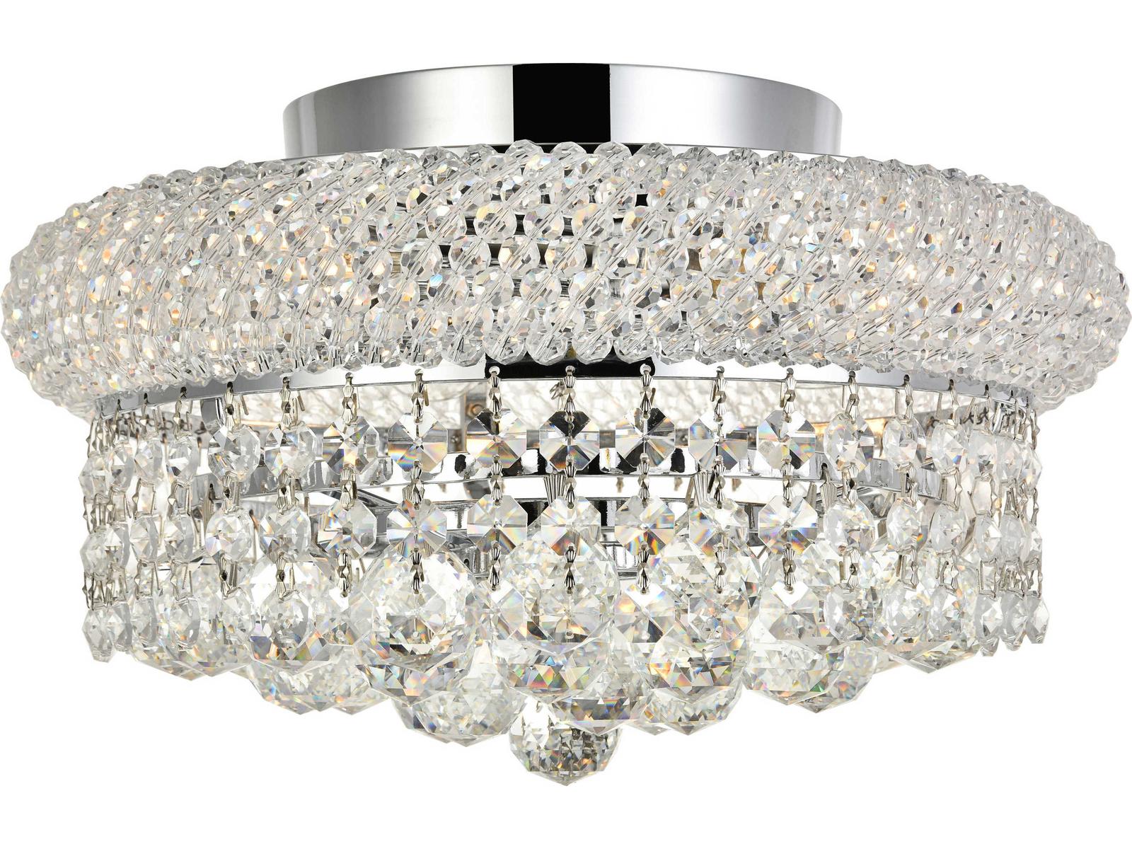 Elegant Lighting Primo Flush Mount - Thumbnail 2