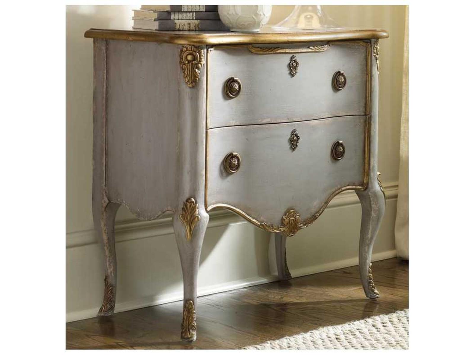 Hooker Furniture Gray Poplar Wood Accent Chest