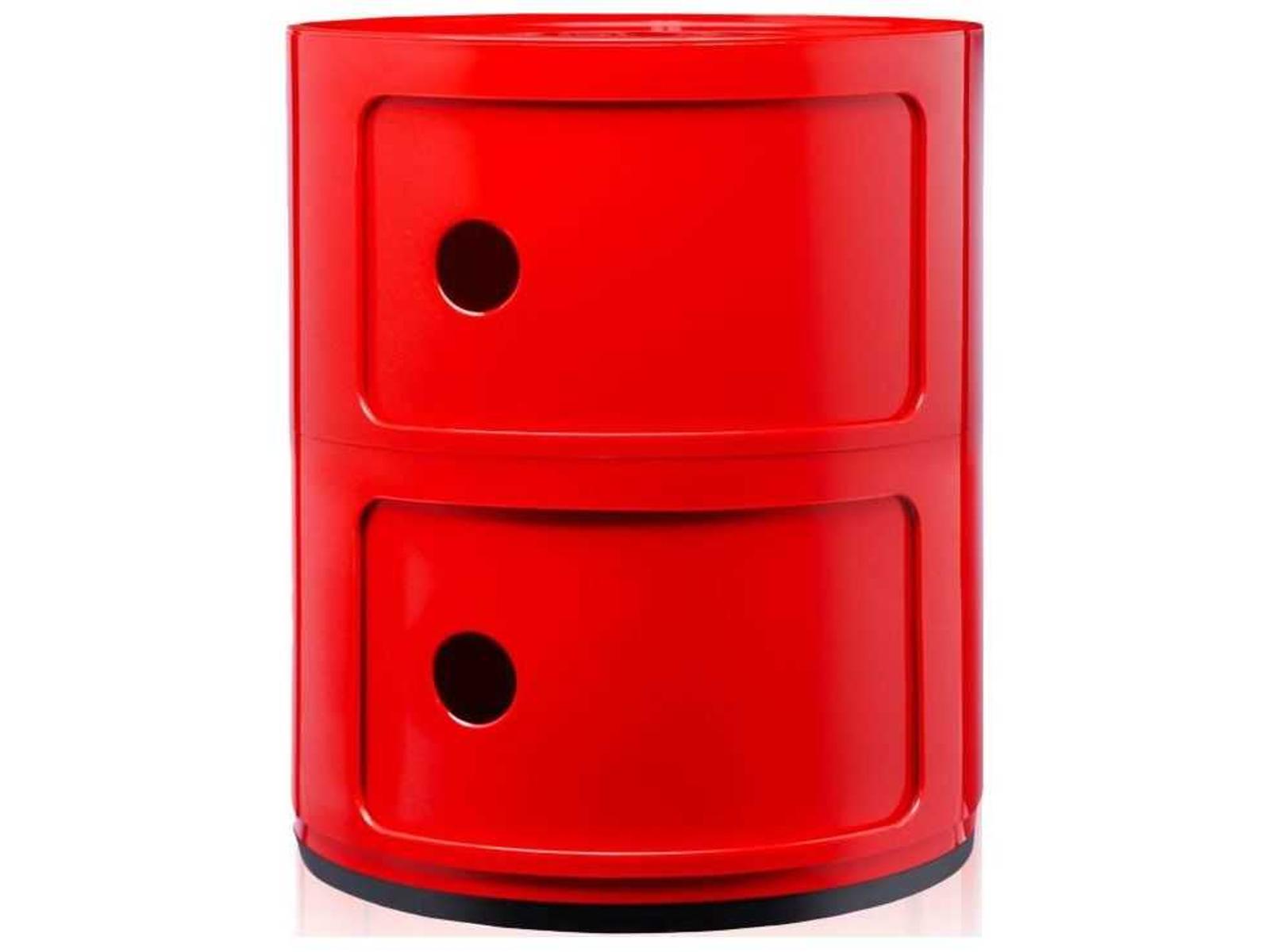 Kartell Componibili Red File Cabinet