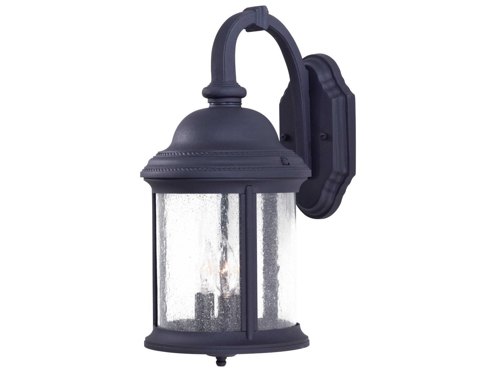 Minka Lavery Hancock Glass Outdoor Wall Light