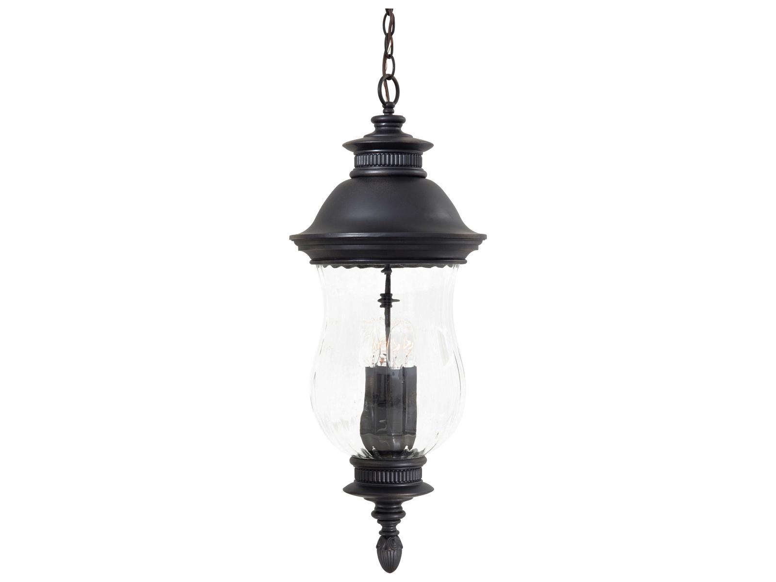 Minka Lavery Newport Glass Outdoor Hanging Light