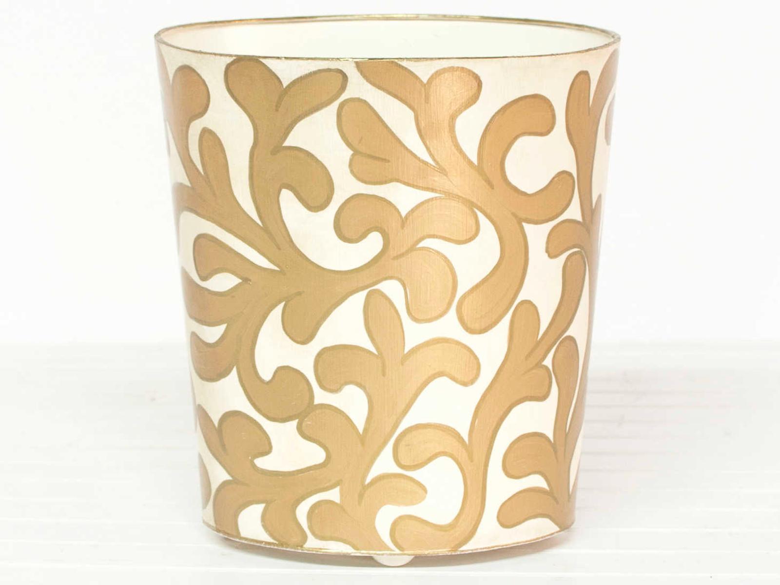 Worlds Away Janes Wastebasket - Thumbnail 5