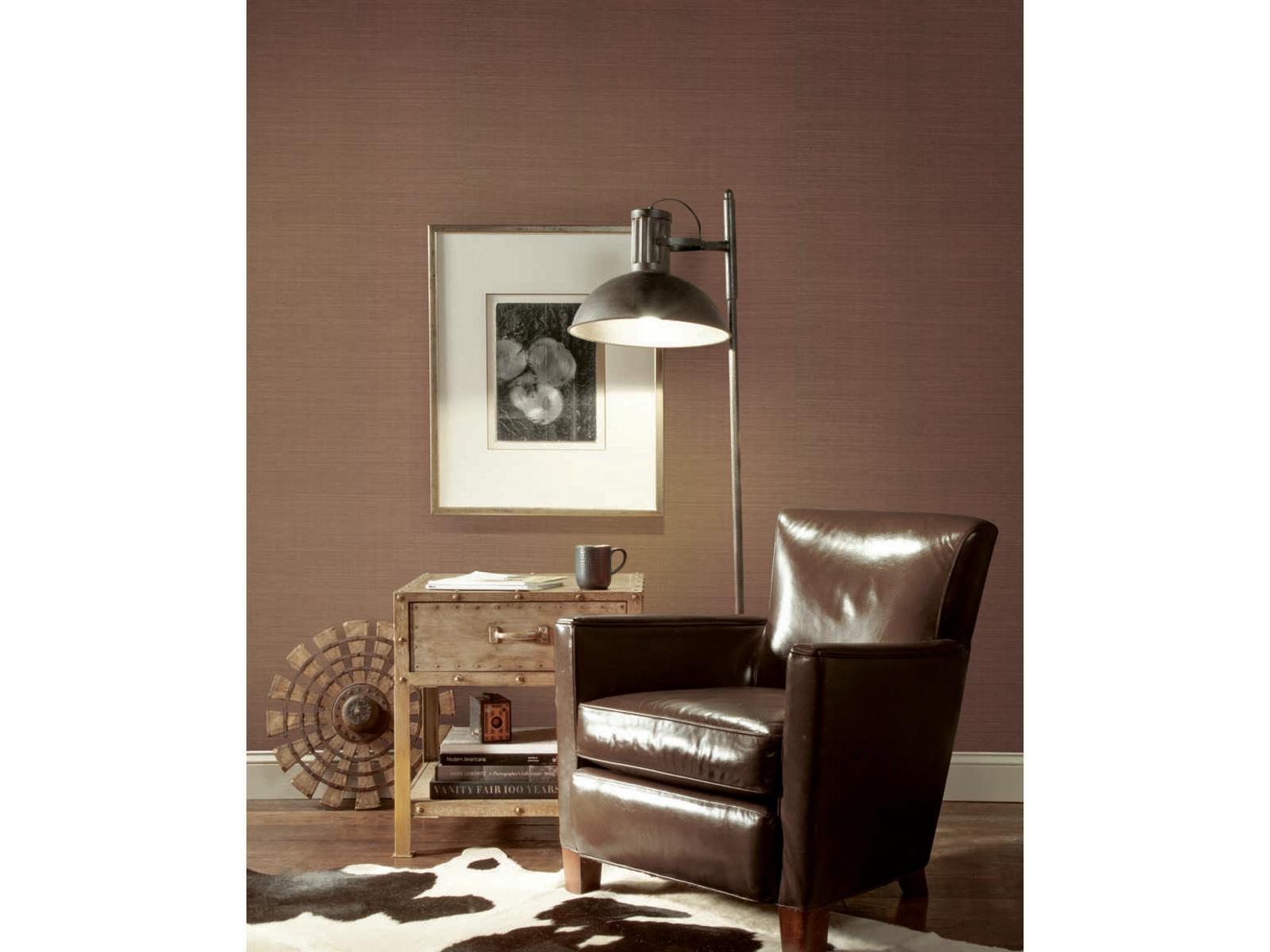 York Wallcoverings Grasscloth Resource Library Cinnamon Sisal Wallpaper
