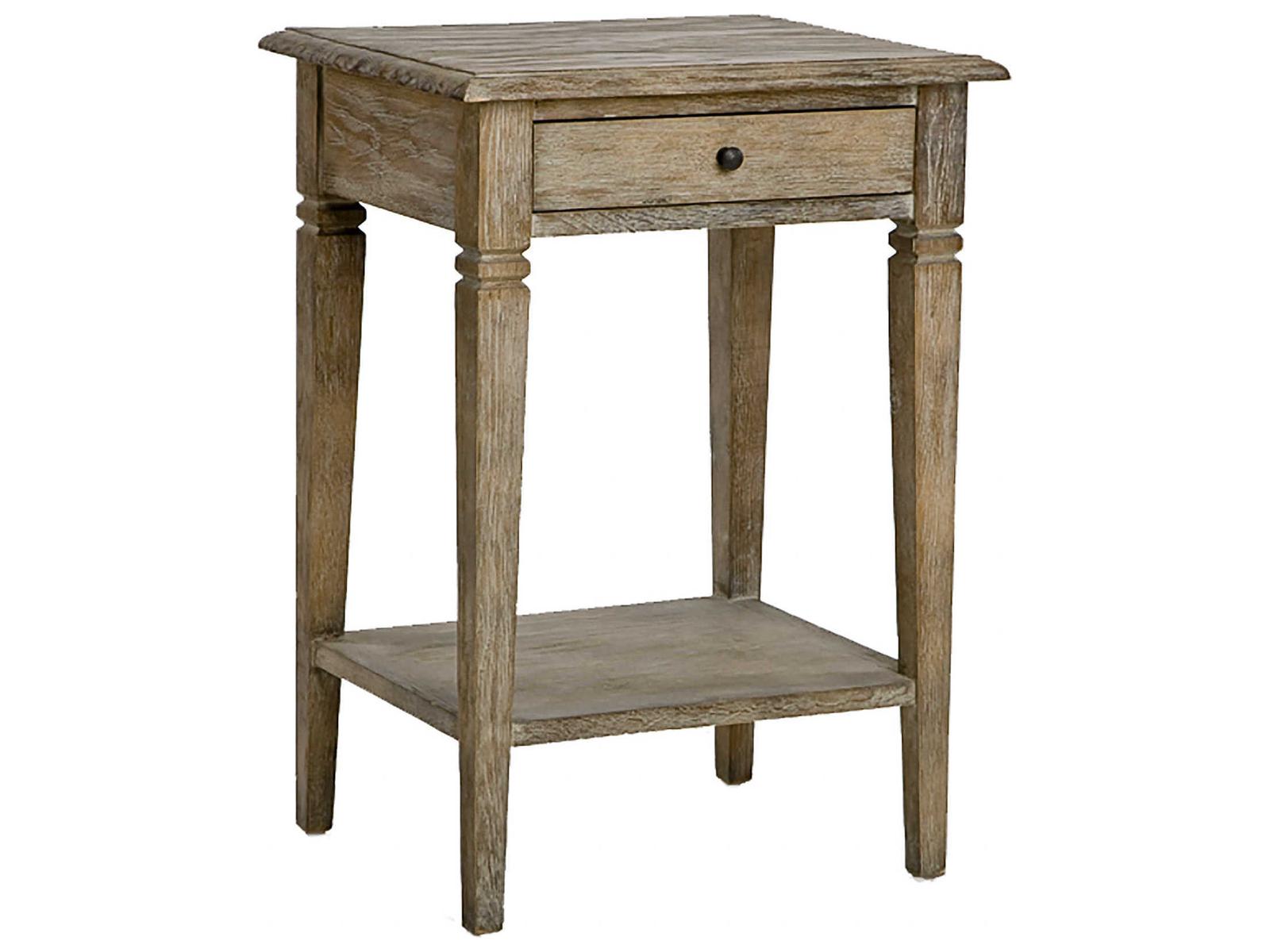 Zentique Square Wood End Table