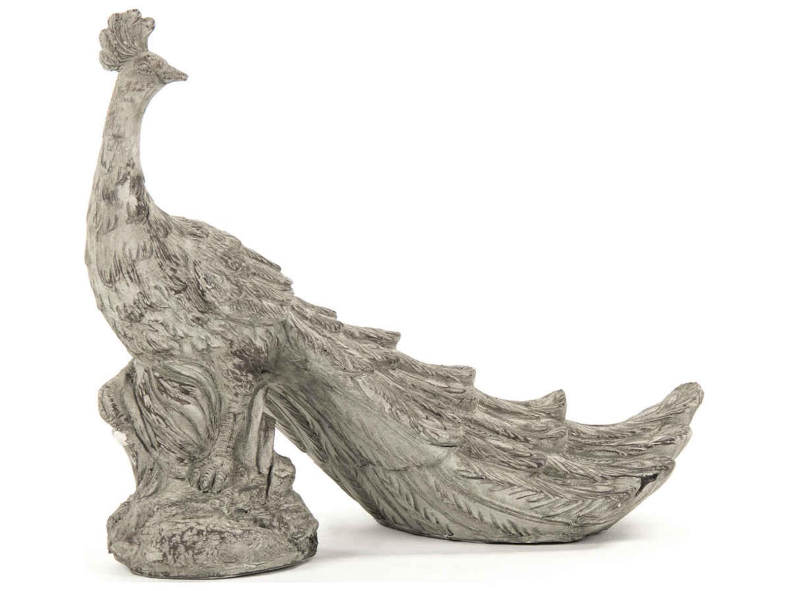 Zentique Peacock Sculpture - Thumbnail 5
