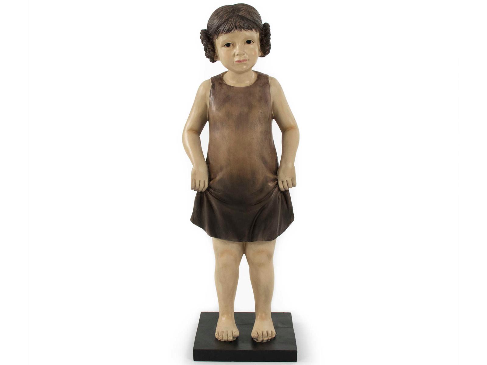 Zentique Girl Standing Sculpture