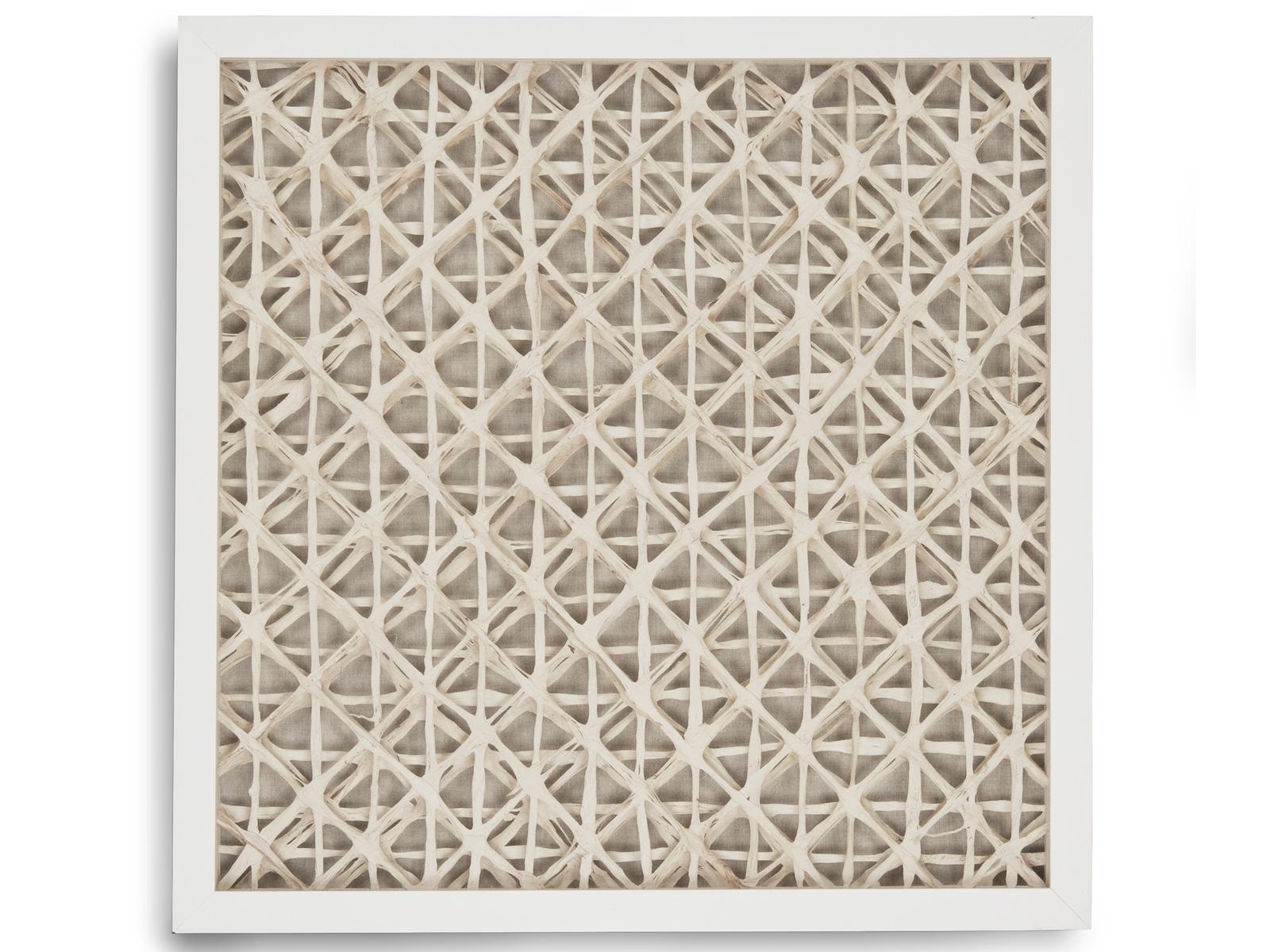 Zentique Diagonal Lines Abstract Paper Shadow Box