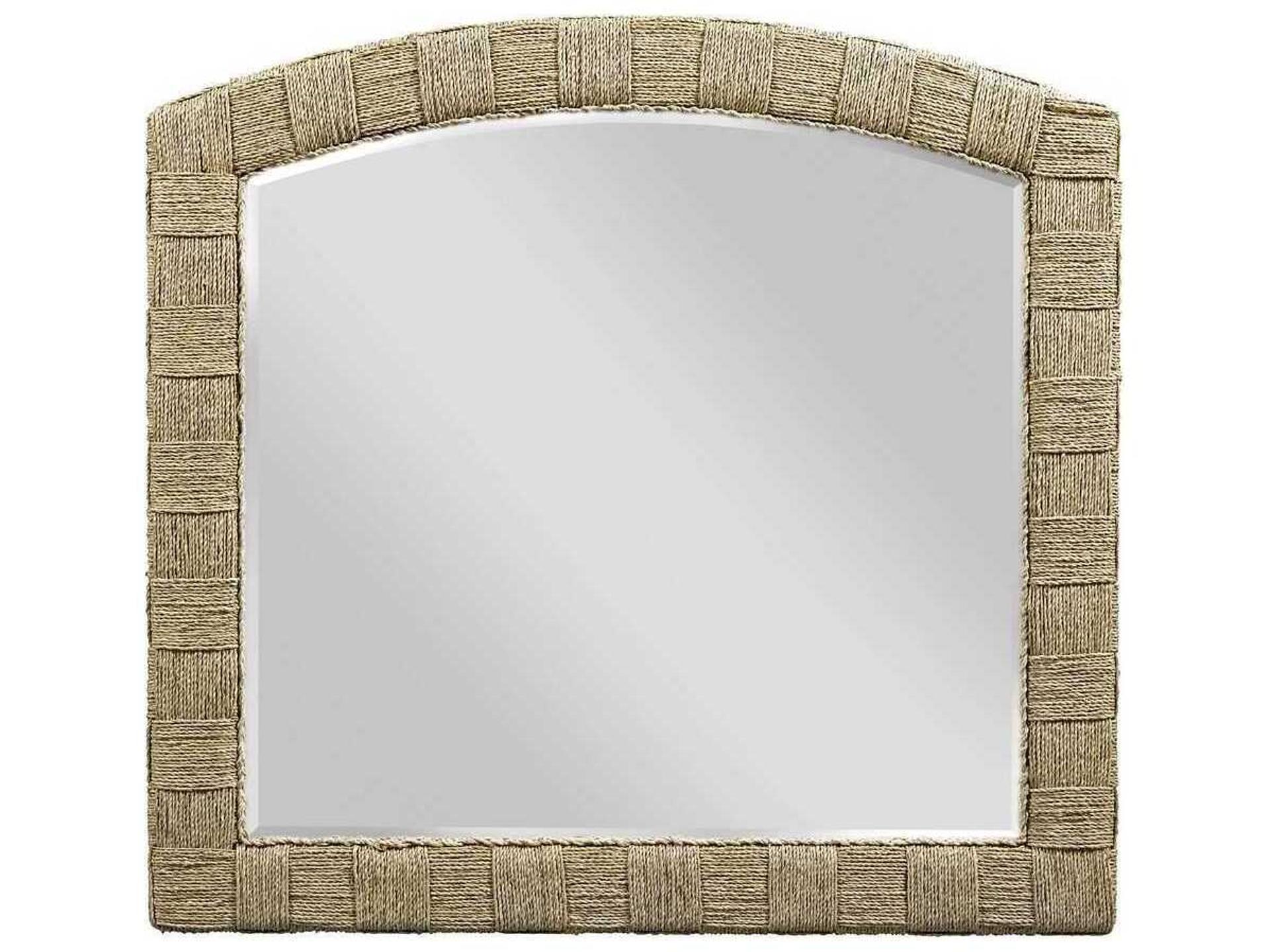 Litchfield Weave Mirror in Sun Washed Finish