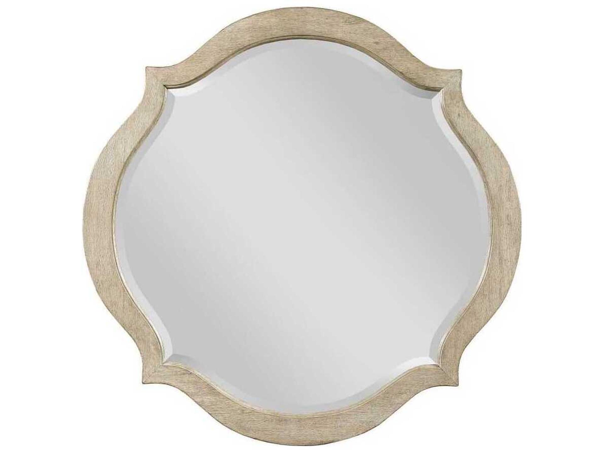 Vista Durant Transitional Accent Mirror in White Oak