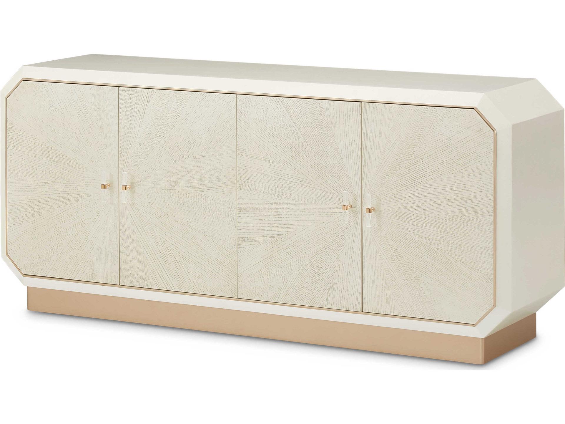 La Rachelle Sideboard White Oak Veneer Medium Champagne