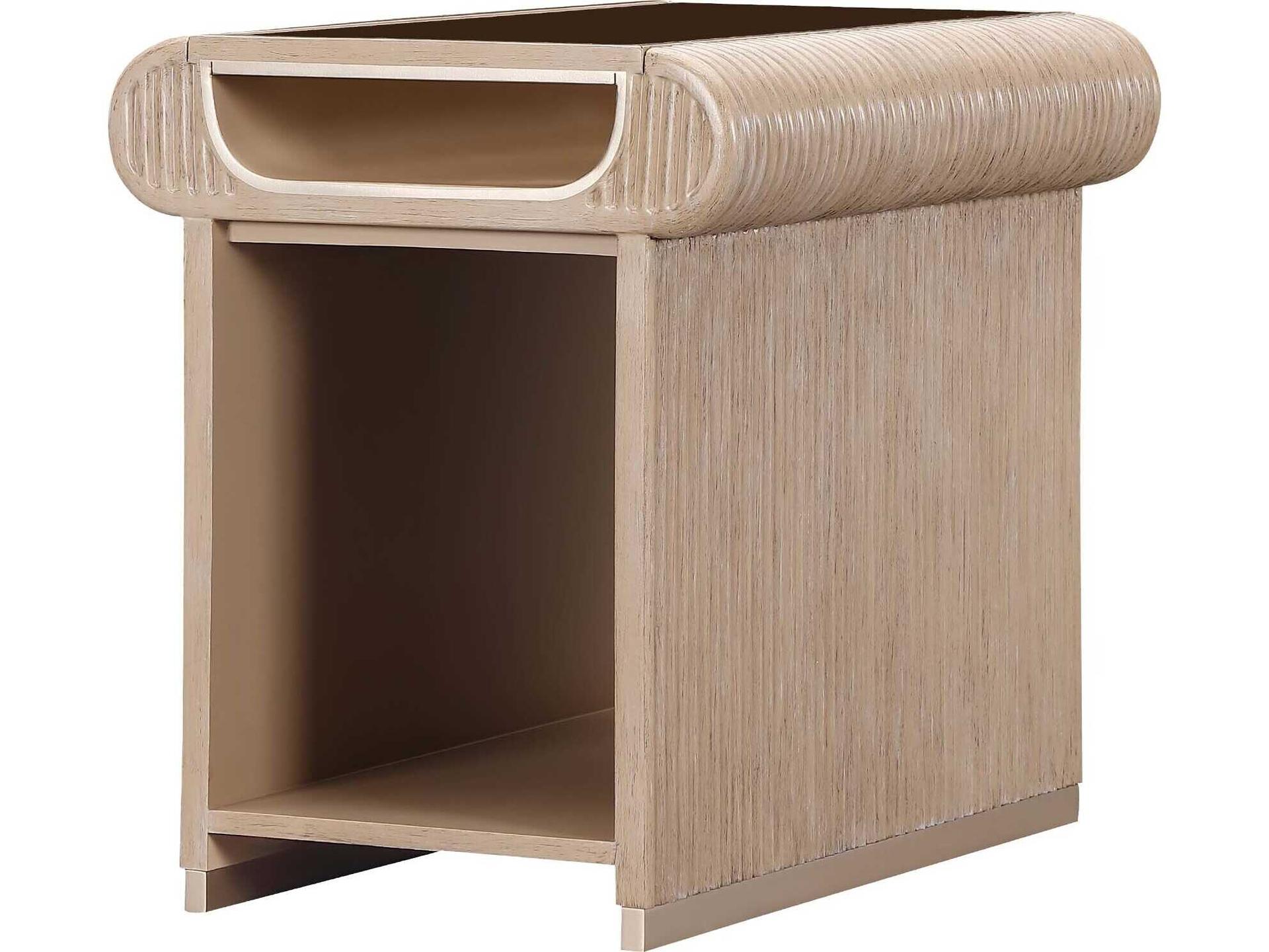 West Kensington Rectangular End Table in Sea Salt Caramel