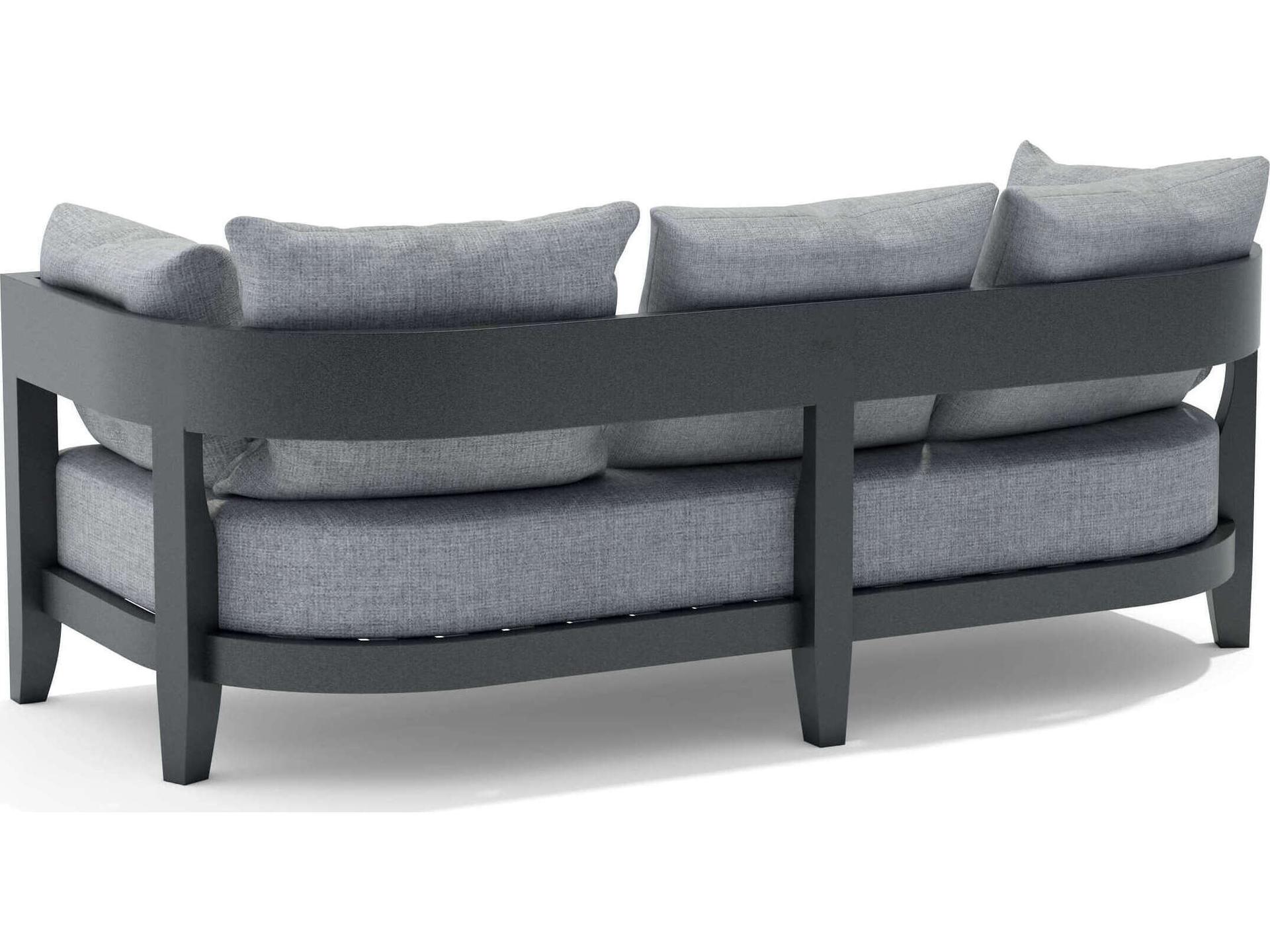 Anderson Teak Coronado Aluminum Deep Seating Outdoor Sofa