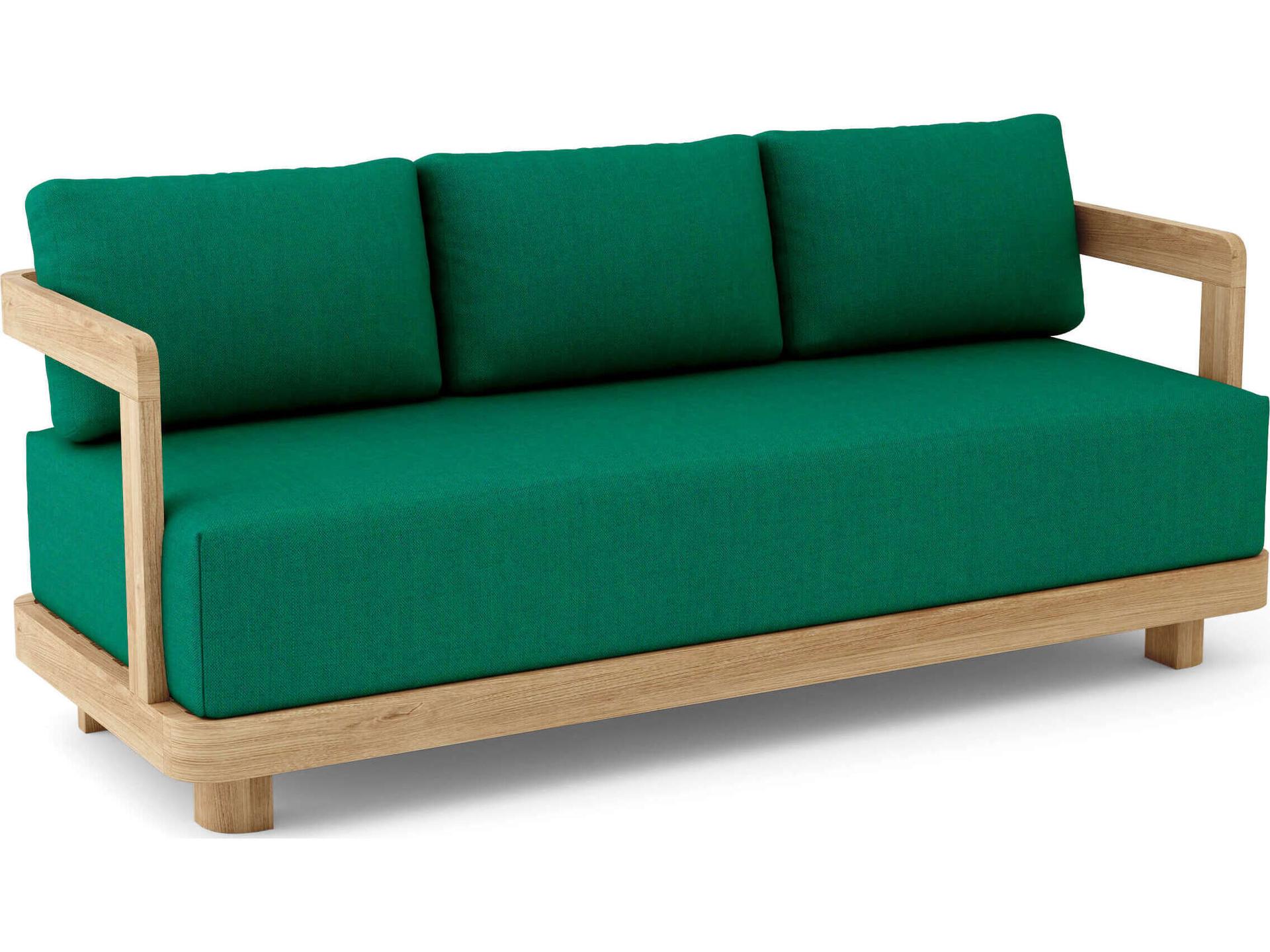Anderson Teak Granada Deep Seating Teak Outdoor Patio Sofa