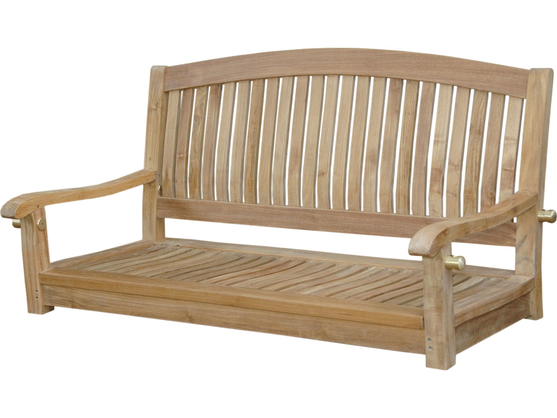 Del-Amo 48'' Round Outdoor Patio Swing Bench