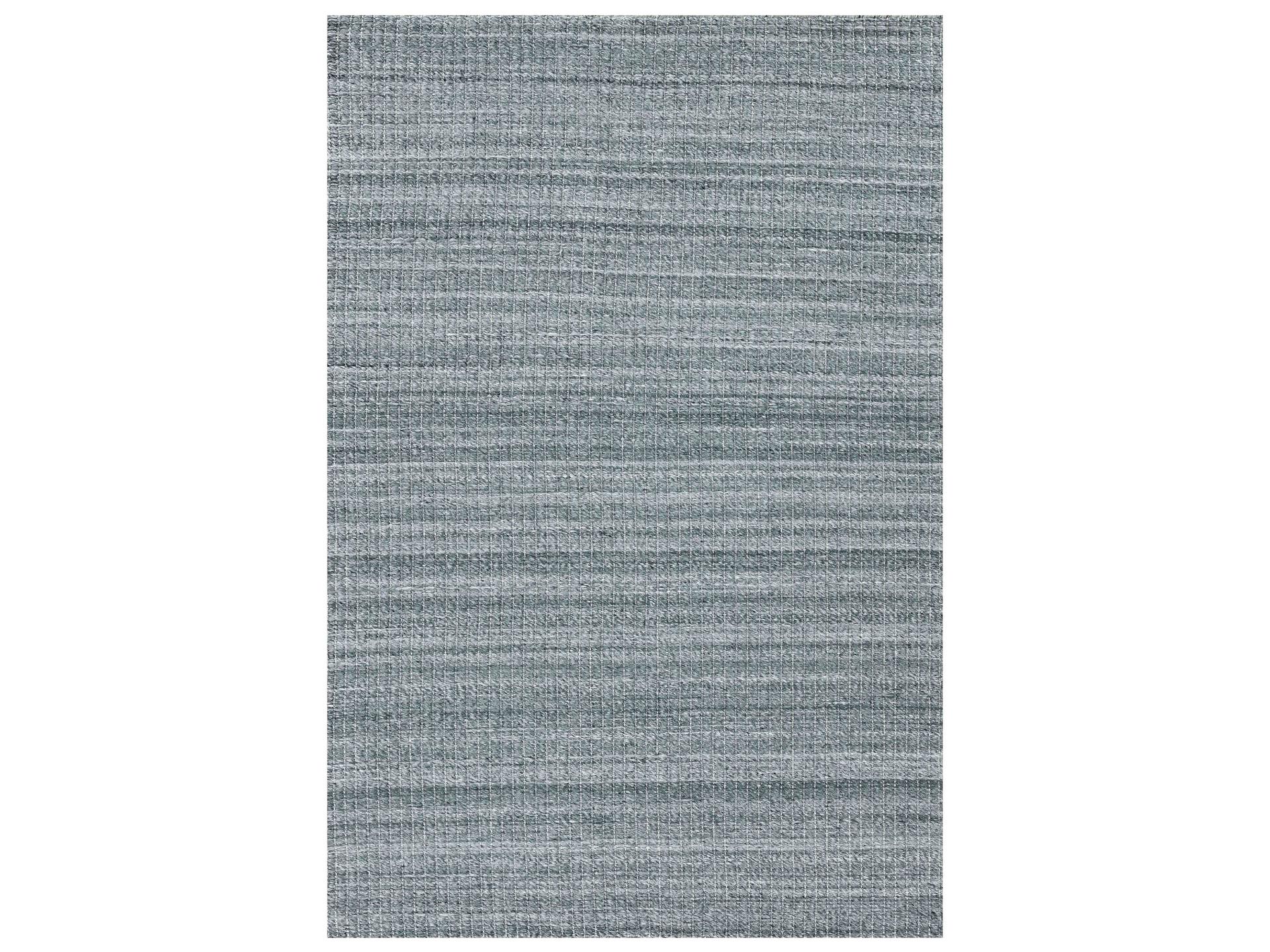 Atlantic ATN-3 Hand-Woven Indoor Outdoor Area Rug in Metallic Gray