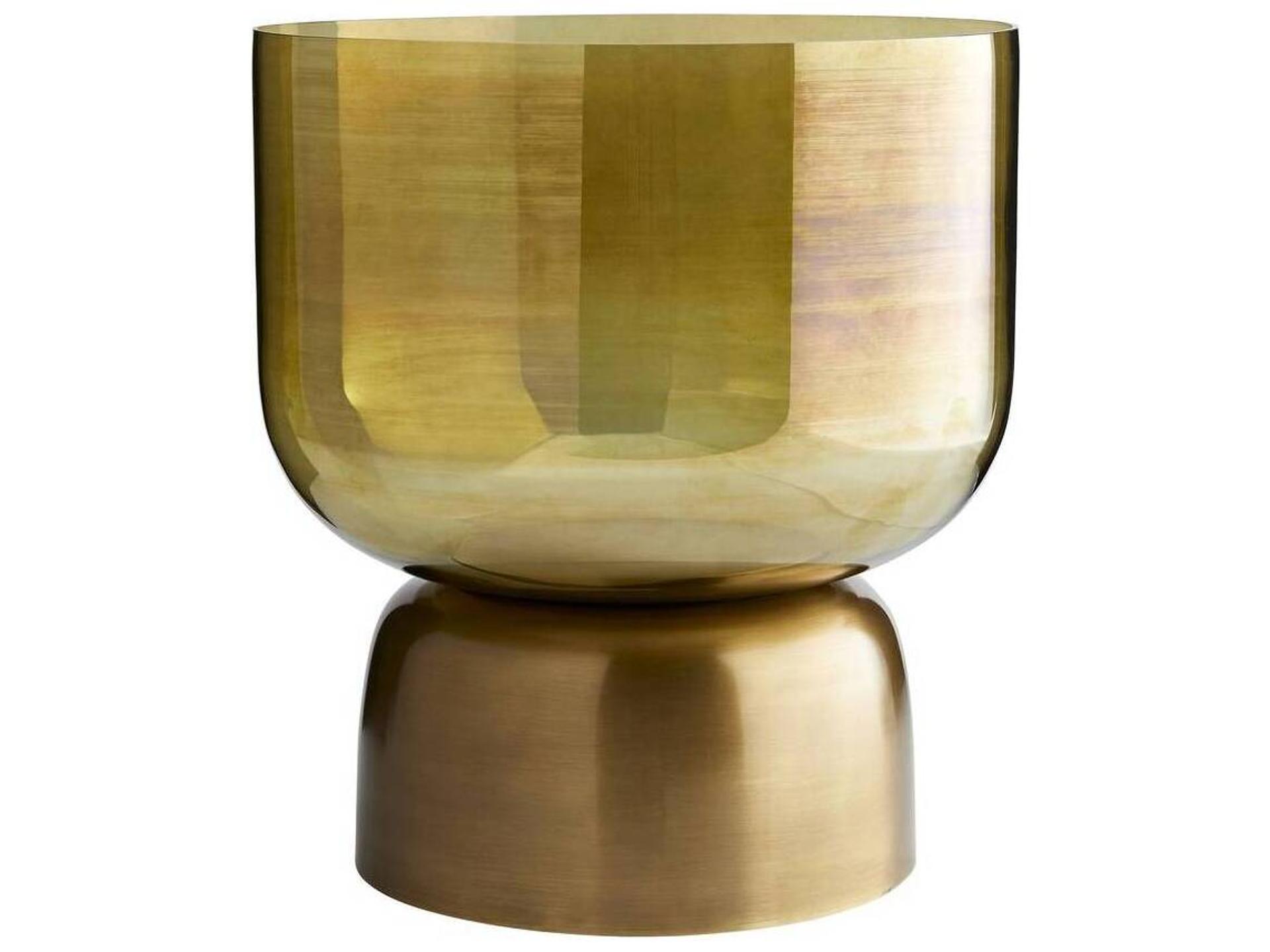 Burnt Smoke Luster Vase