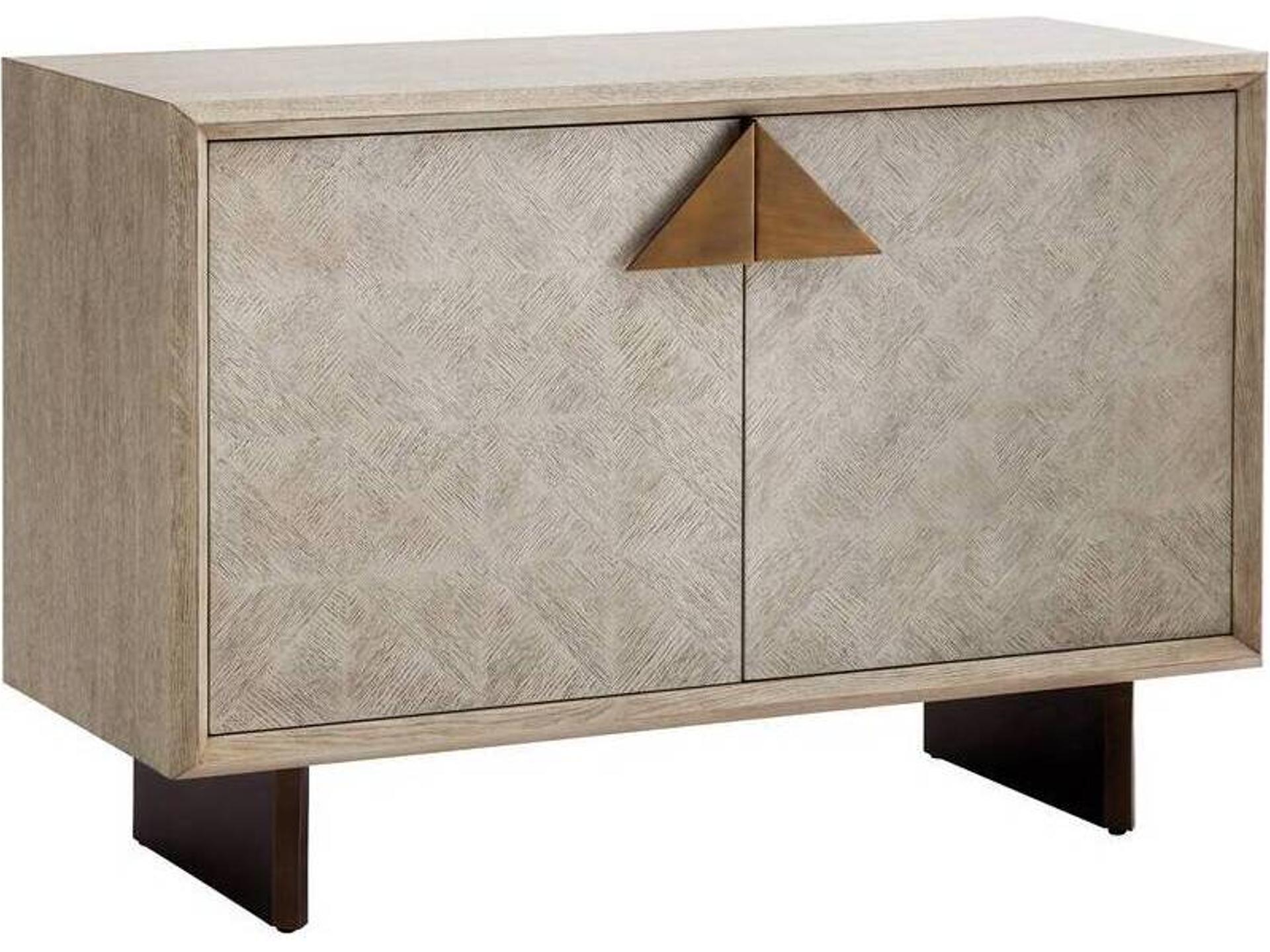 Arteriors Naomi Cabinet Smoke Oak Veneer Modern