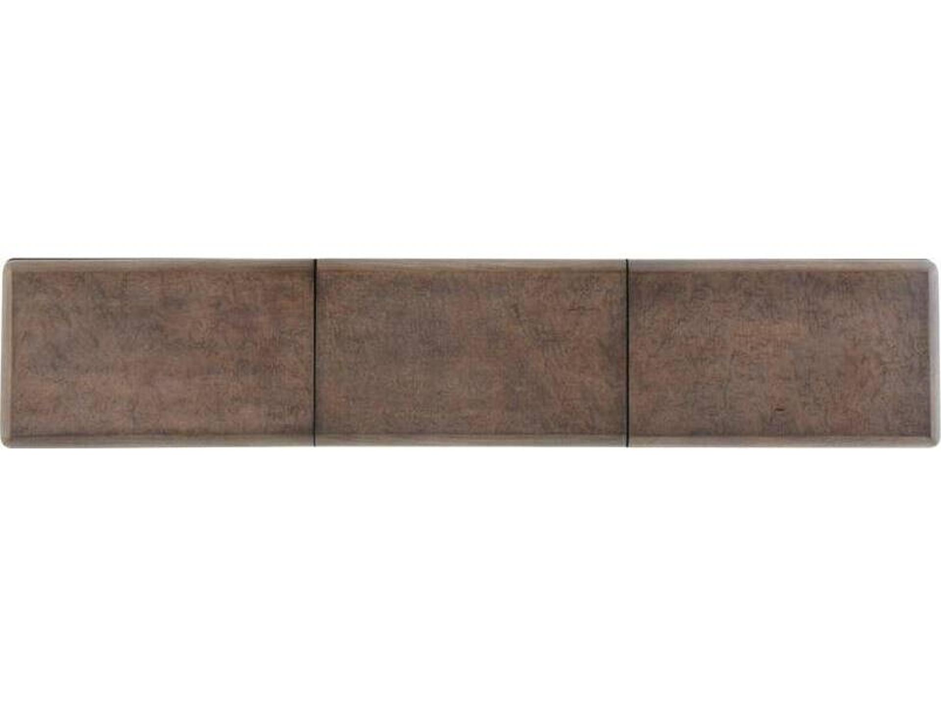 Norm Console Table in Armor Burl Oak Veneer