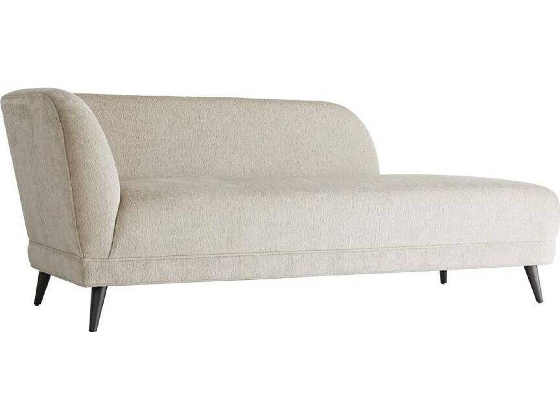 Catalina Chaise Lounge Stone Boucle