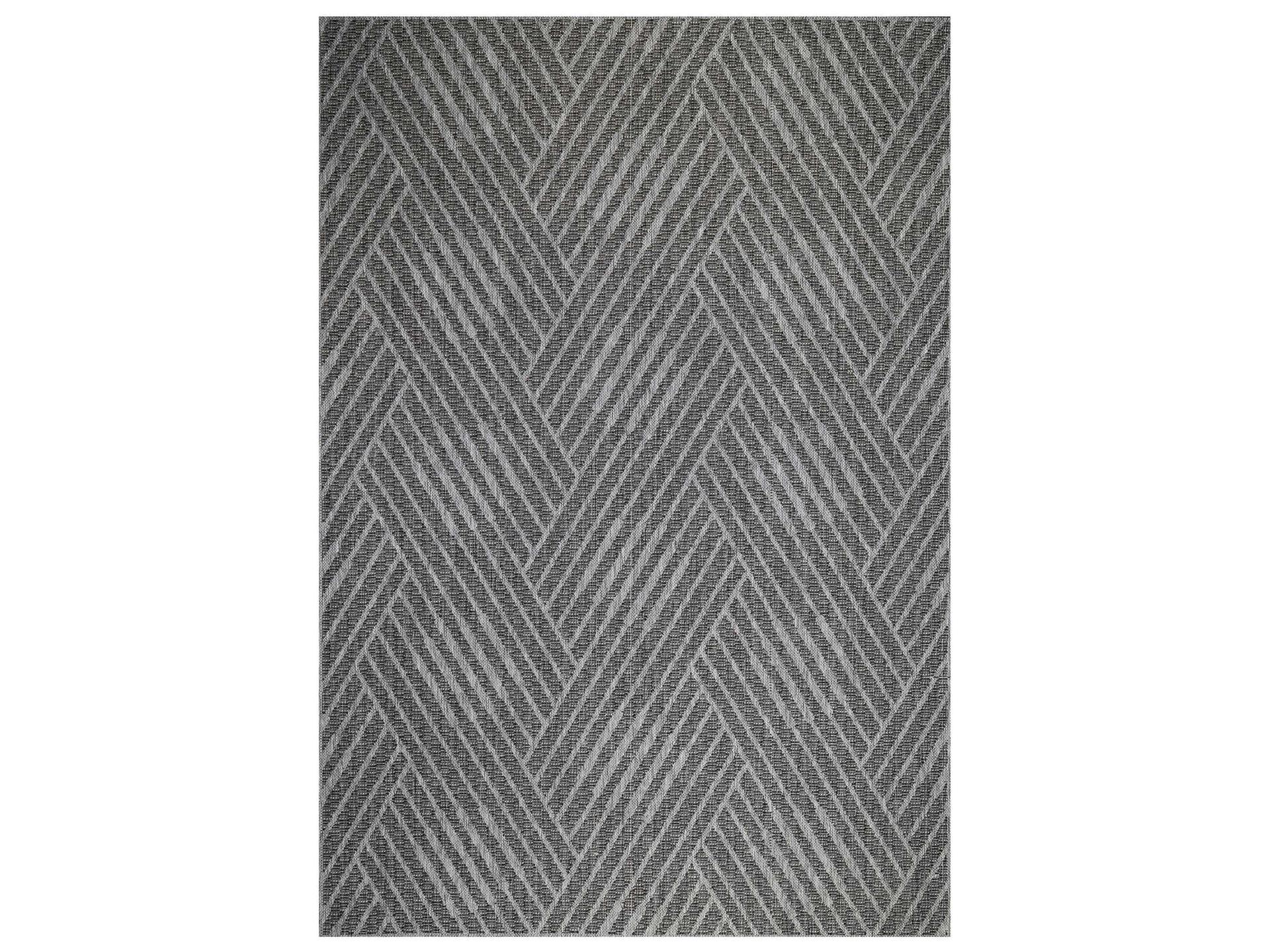 Maryland MRY-2 Indoor Outdoor Area Rug in Fossil Gray