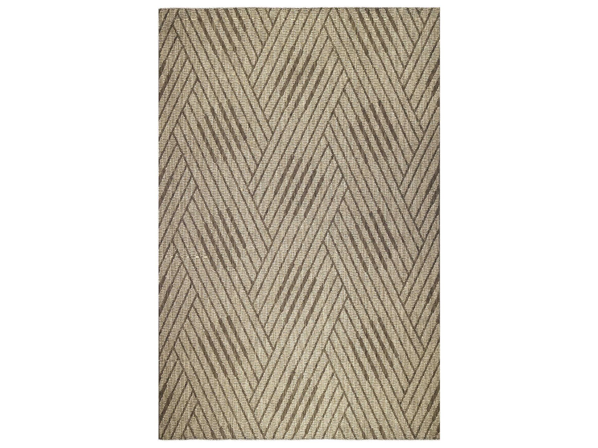 Maryland MRY-3 Beige Indoor Outdoor Power-Loomed Area Rug