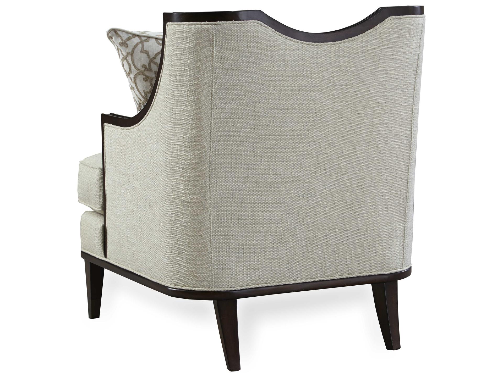 A.R.T. Furniture Harper Ivory Beige Fabric Accent Chair