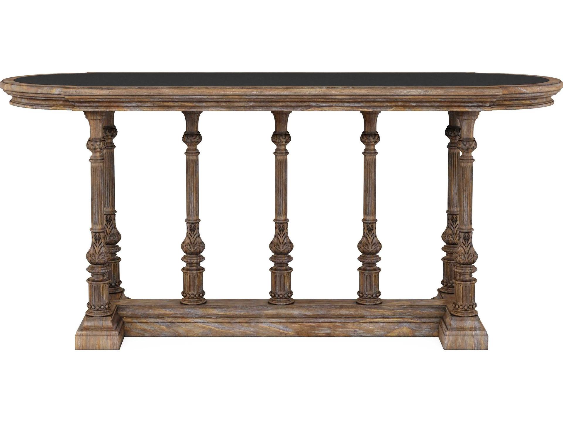 A.R.T. Furniture Architrave Almond Oval Marble Bar Table