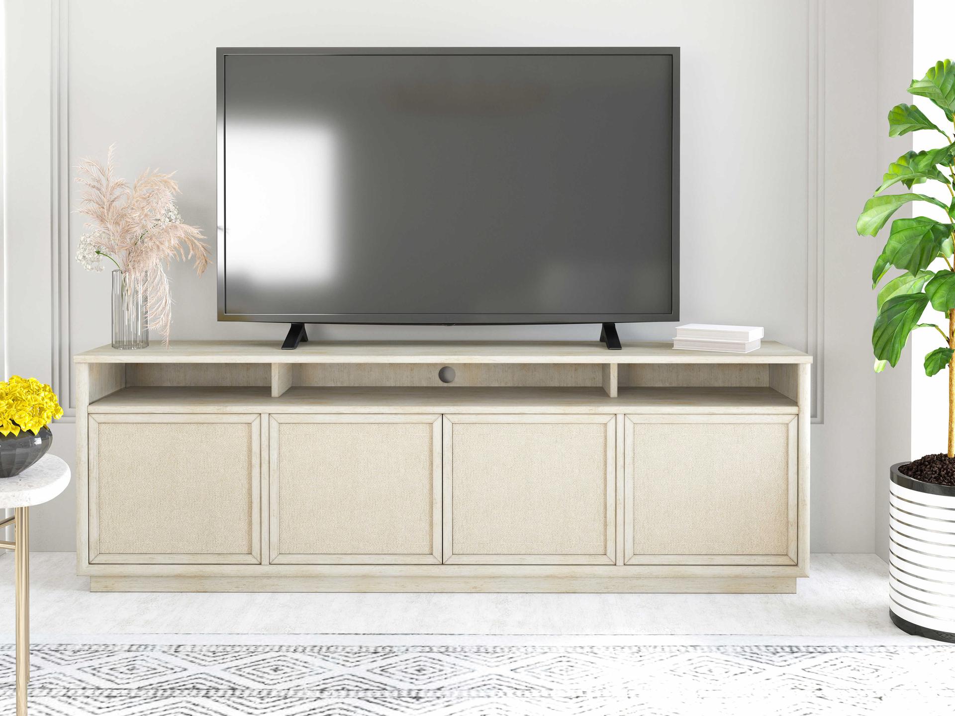 A.R.T. Furniture Cotiere 96" Linen Media Console