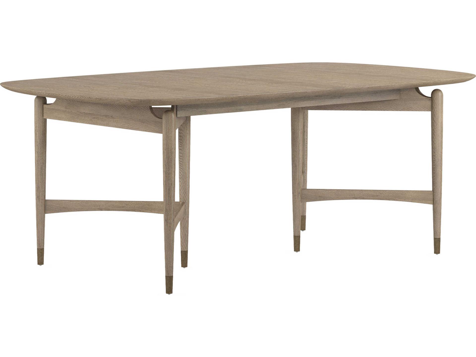 Finn 118-Inch Rectangle Extendable Dining Table in Tawny Elm