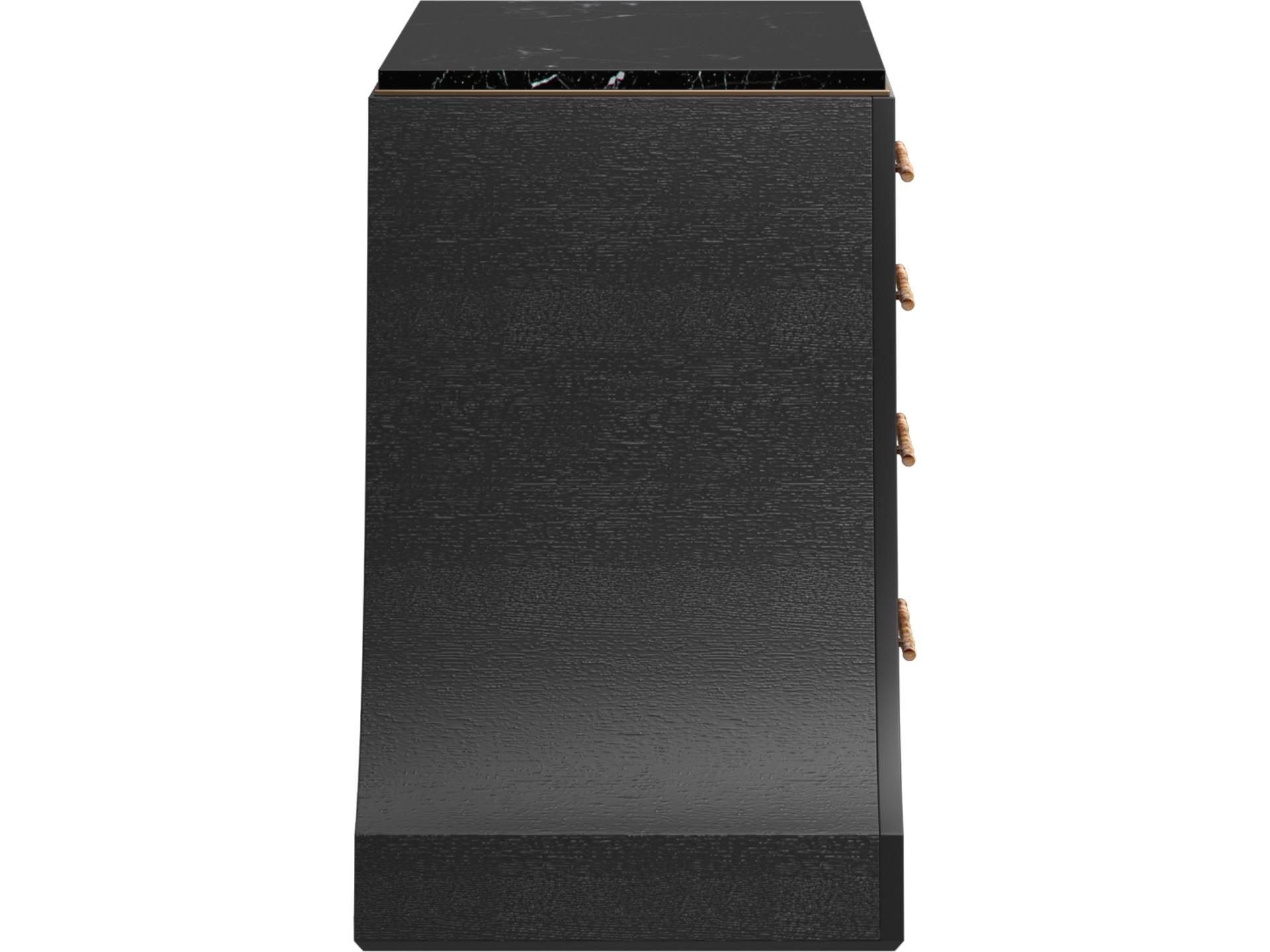 A.R.T. Furniture Eave Black Hazelnut Poplar Wood Storage Trunk