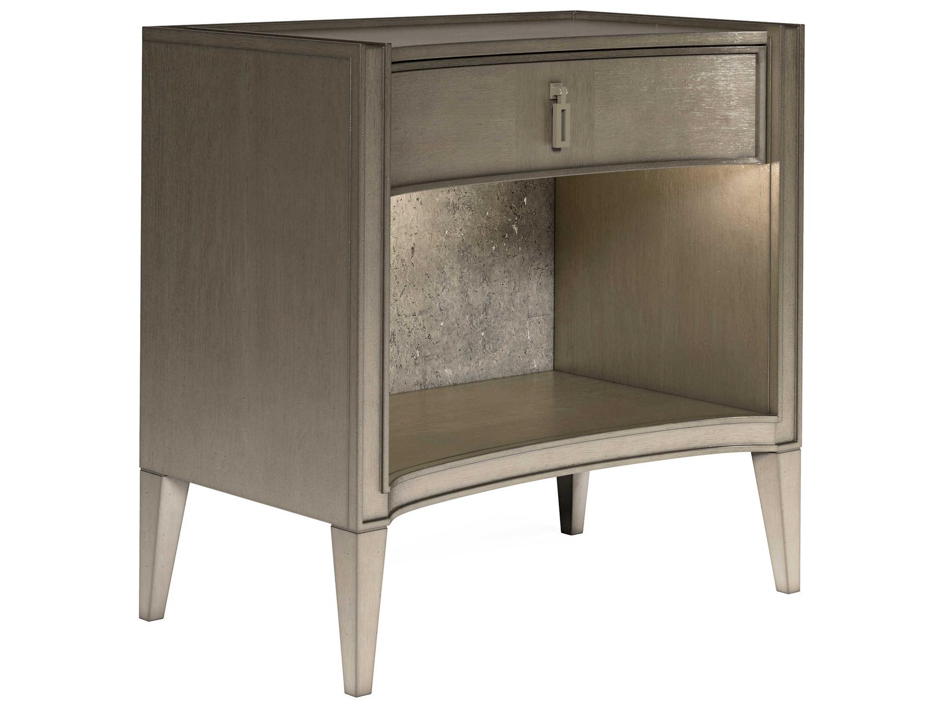 Cove Open Nightstand in Mica Finish