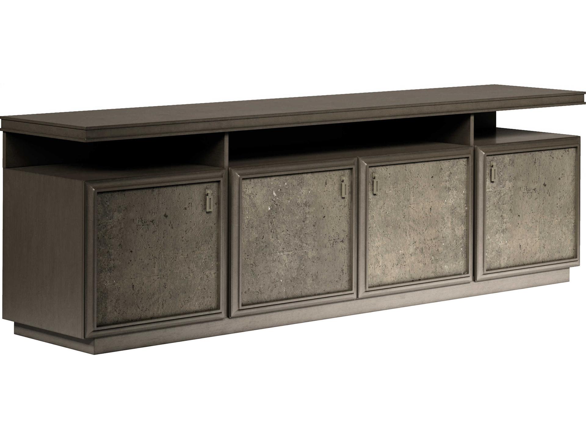 Cove 97-Inch Entertainment Console Table in Mica Finish