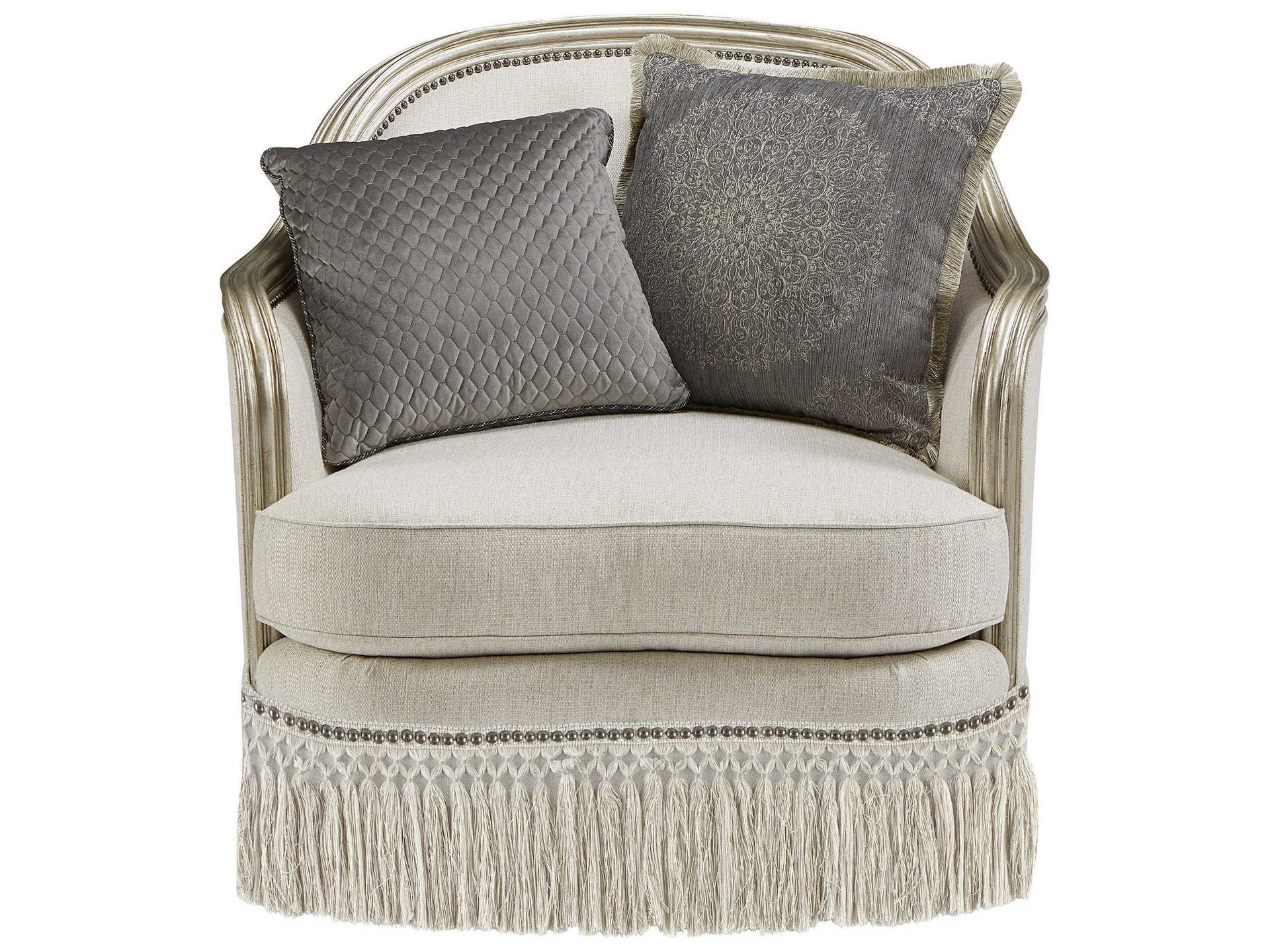 A.R.T. Furniture Giovanna Beige Upholstered Chaise