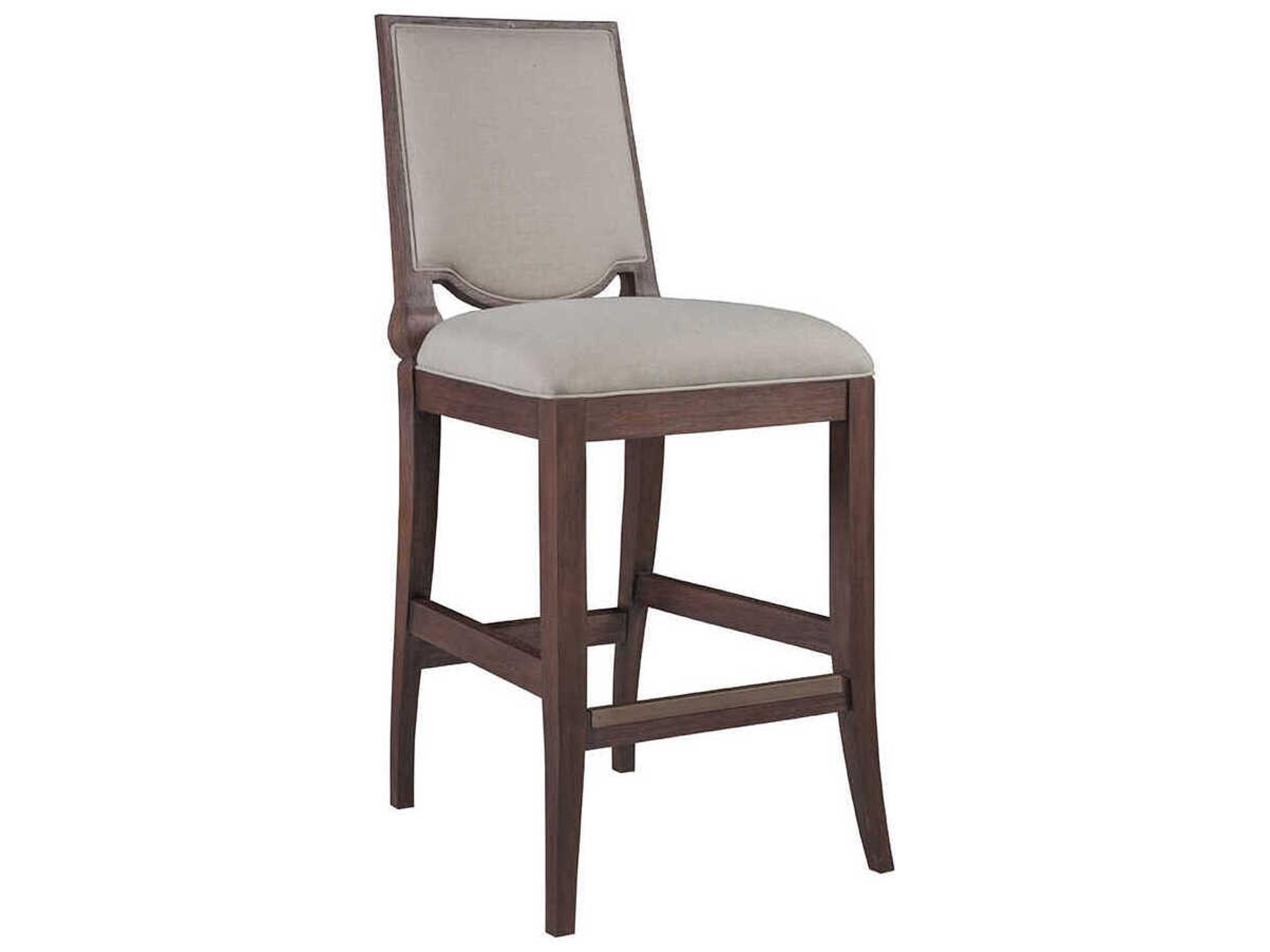 Home Cohesion Beauvoir Upholstered Bar Stool Natural Greige