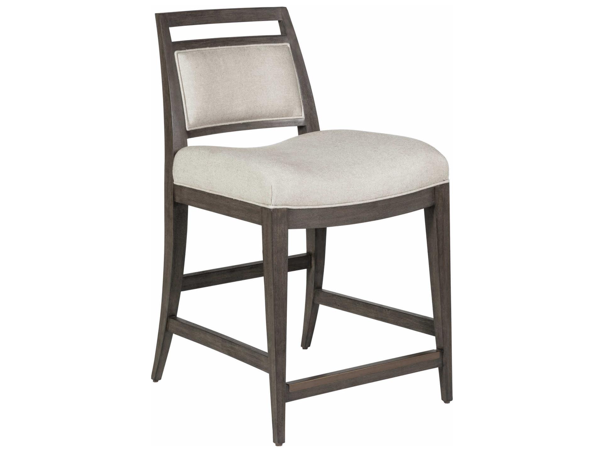 Home Cohesion Program Upholstered Counter Stool in Antico Finish