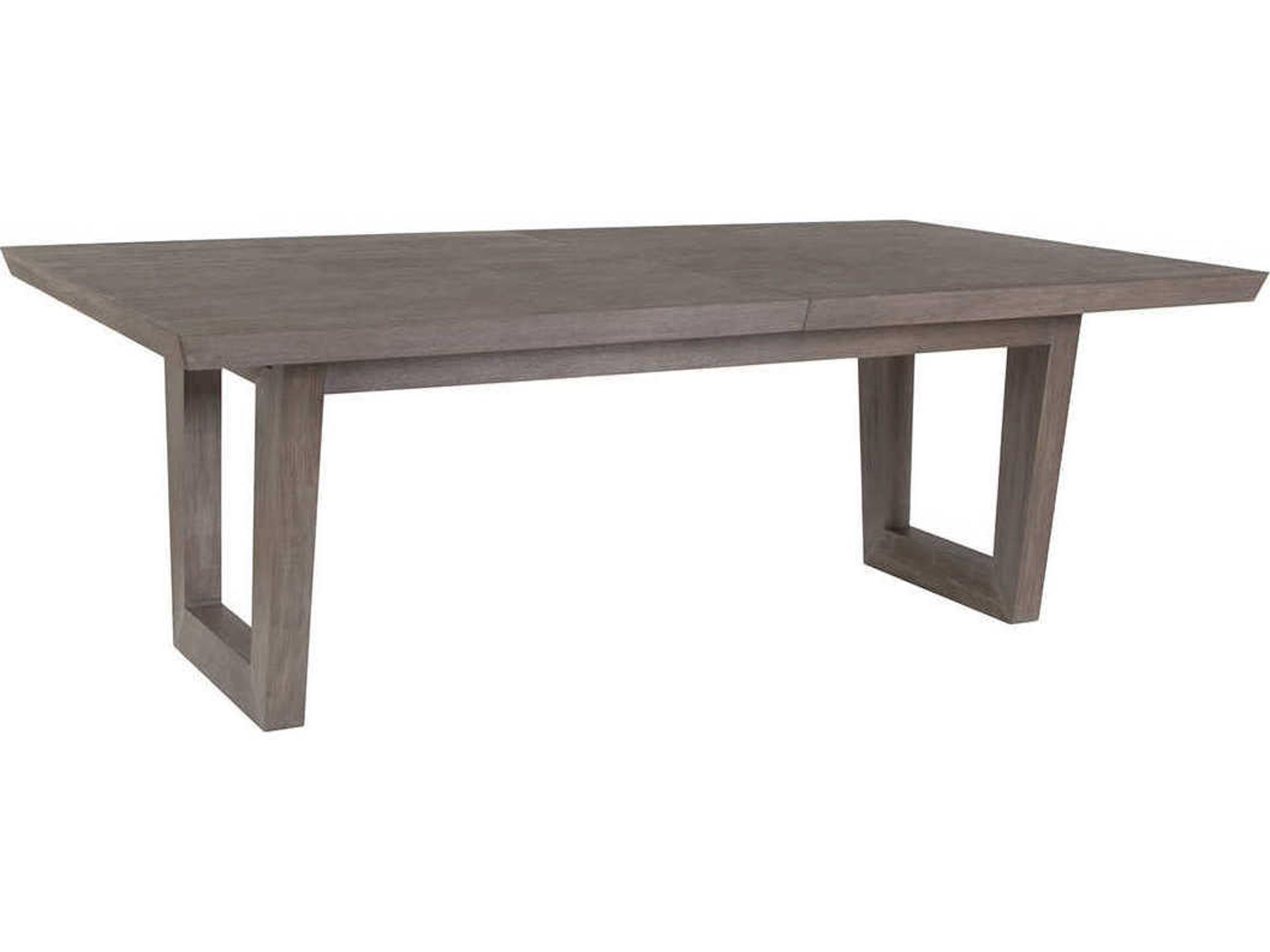 Home Brio 88-Inch Extension Rectangular Dining Table in Grigio