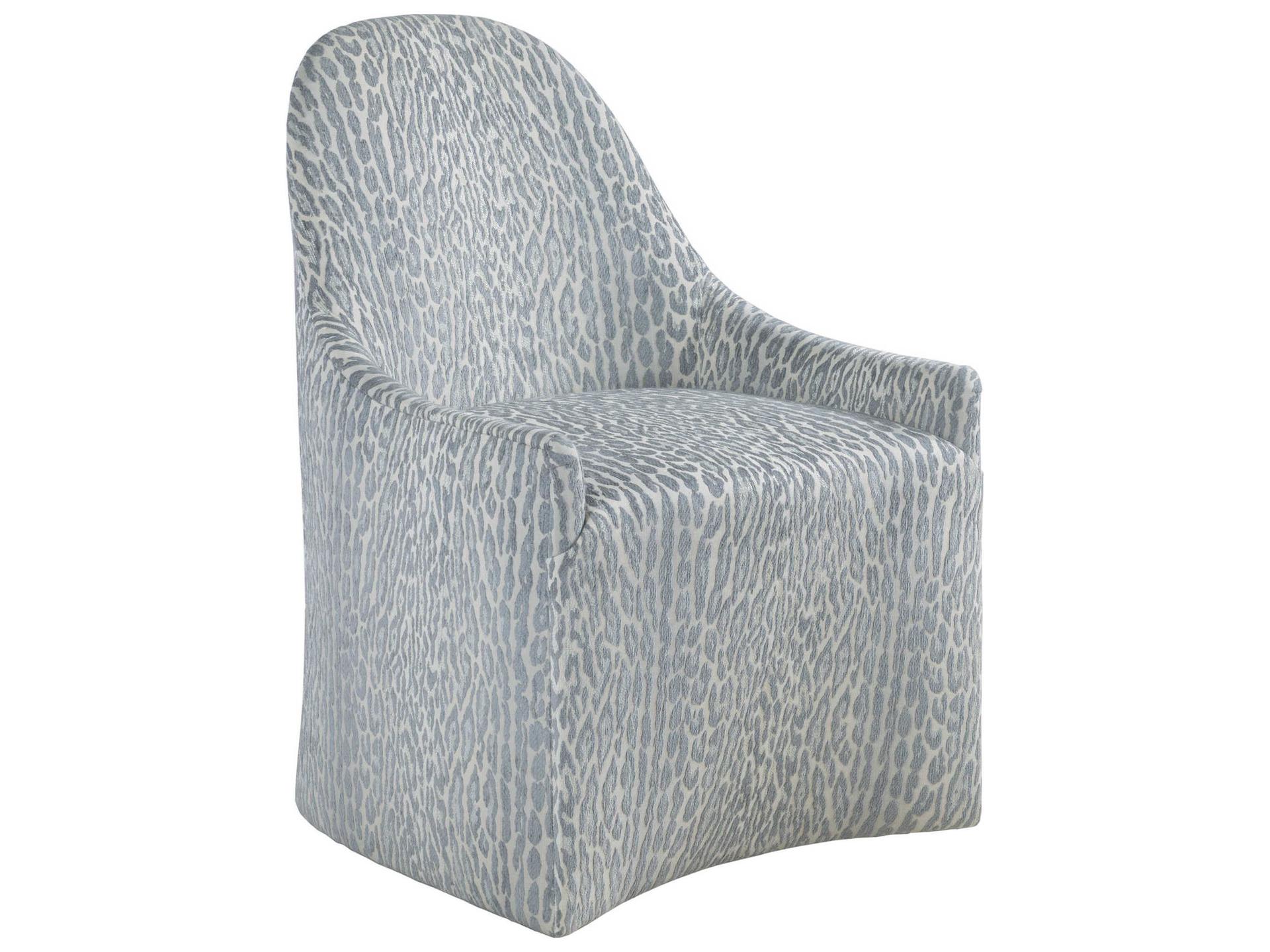Signature Designs Lily Gray Upholstered Arm Dining Chair