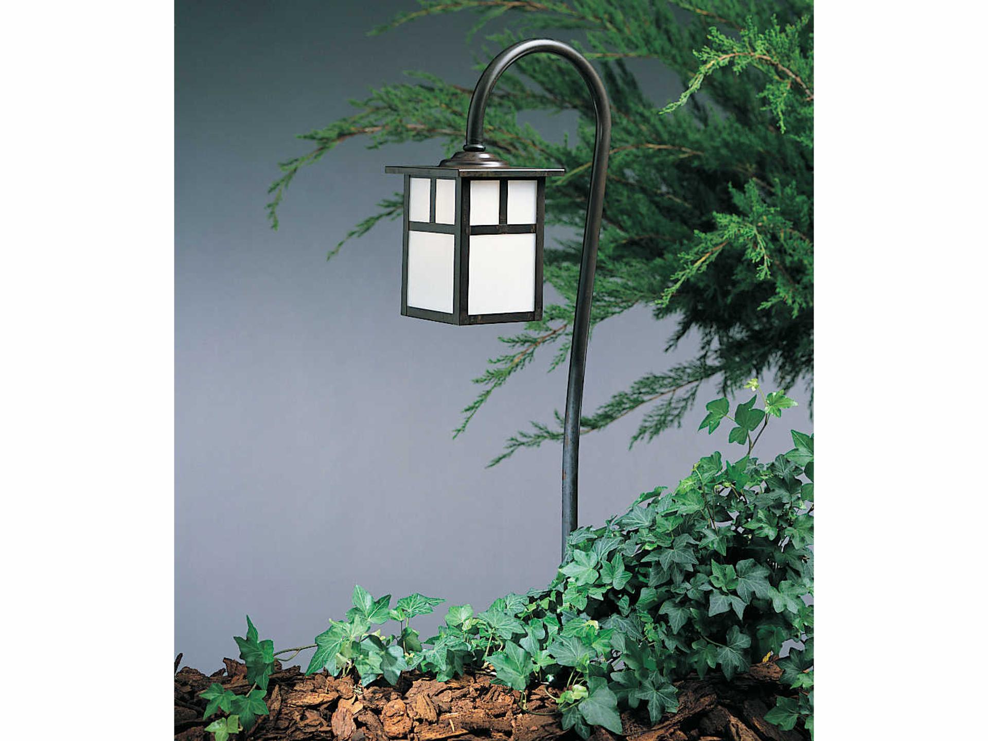 Mission Craftsman Low Voltage Outdoor Path Light