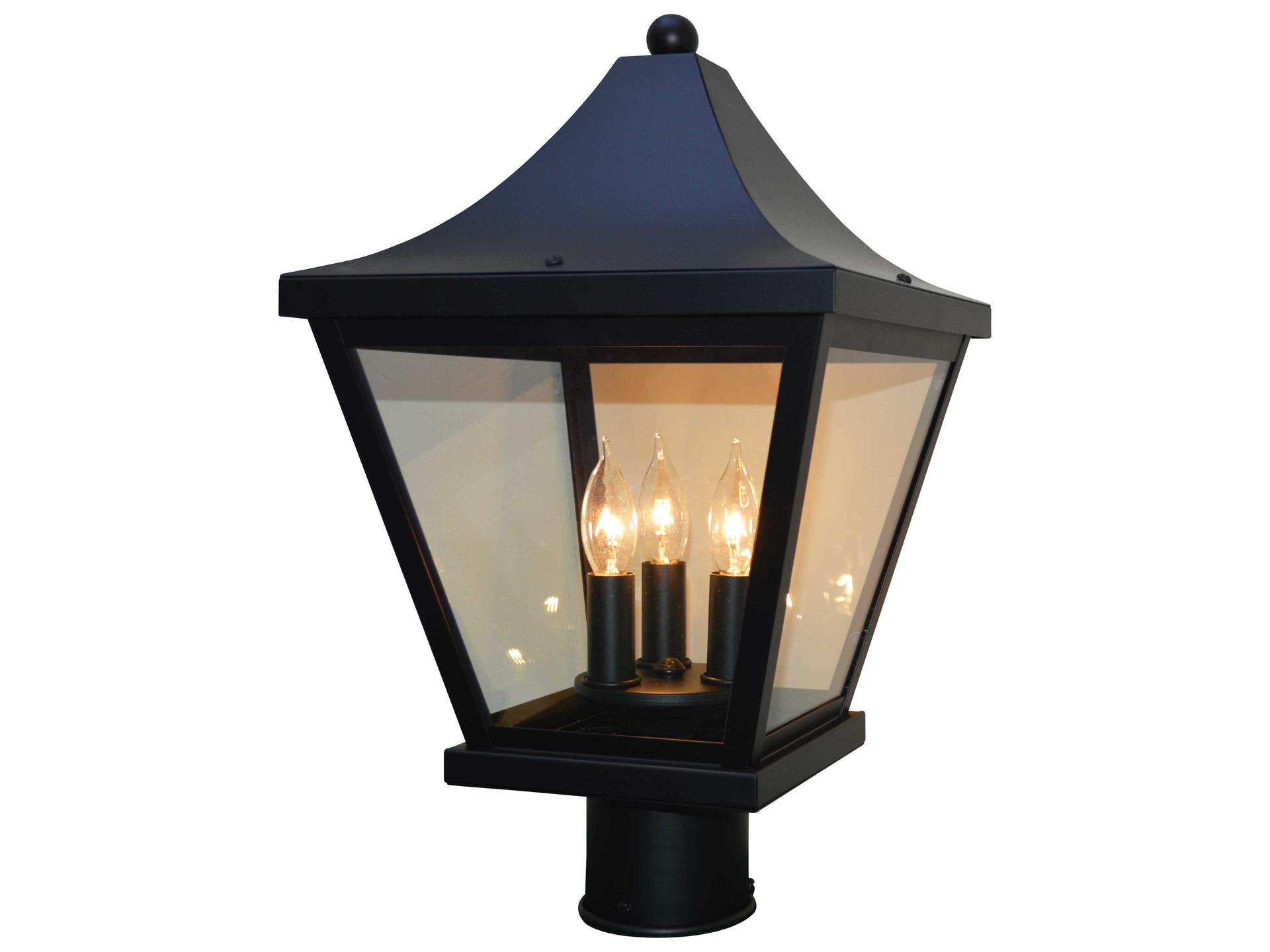 Nantes 3-Light Outdoor Post Mount Light