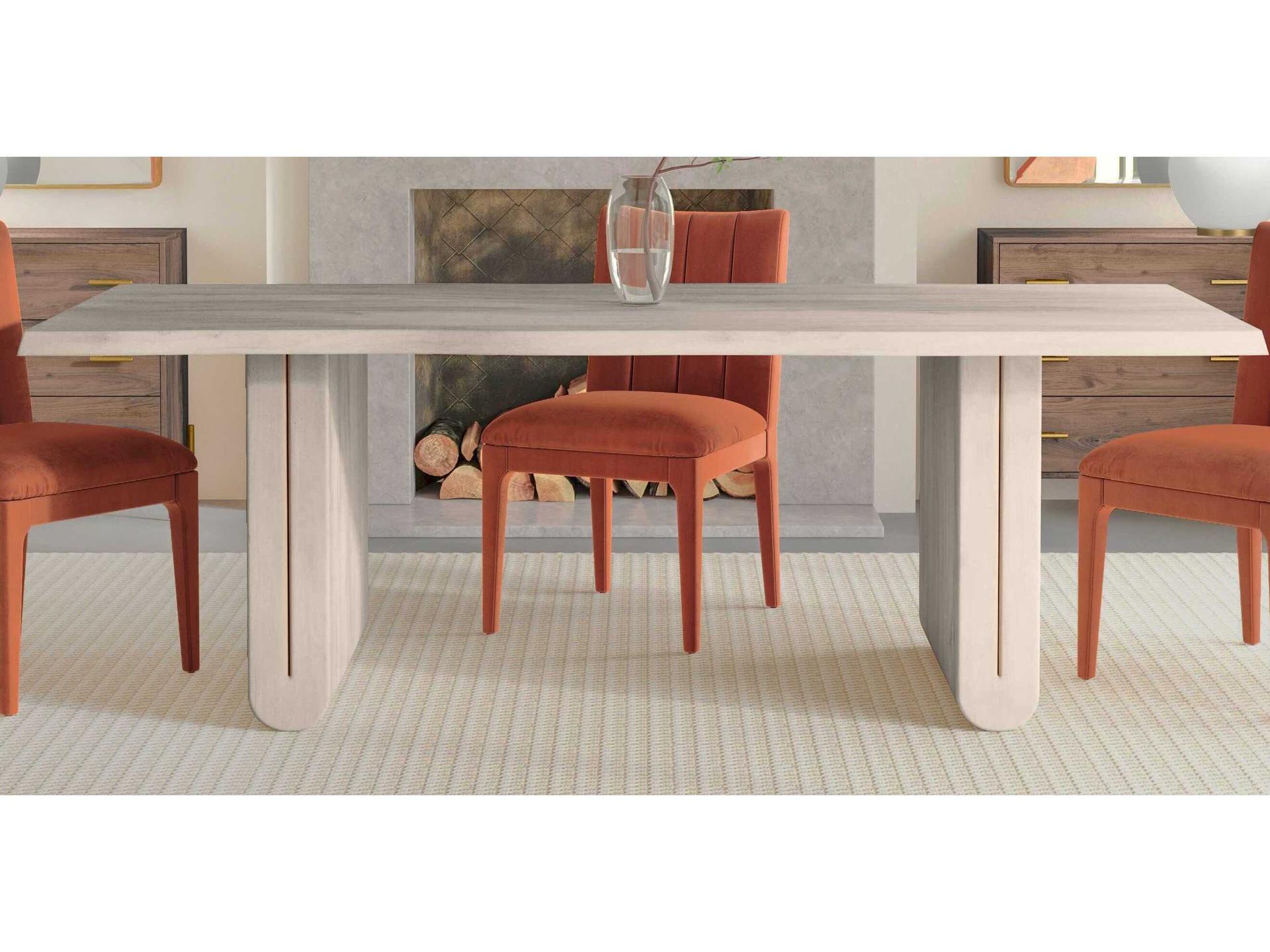 Bassett Mirror White Nadia Dining Table