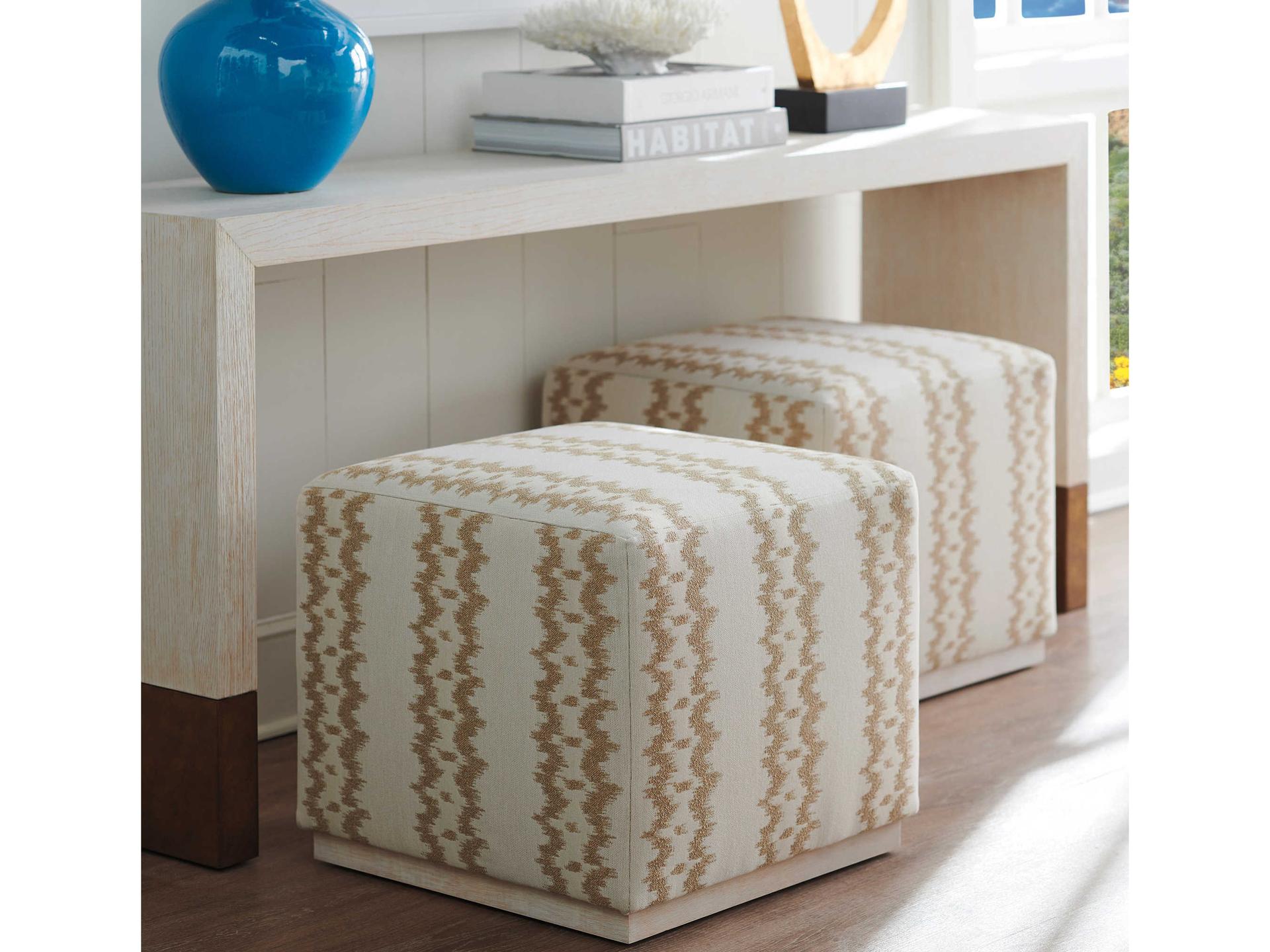 Barclay Butera Carmel Spindrift Rectangular Wood Console Table