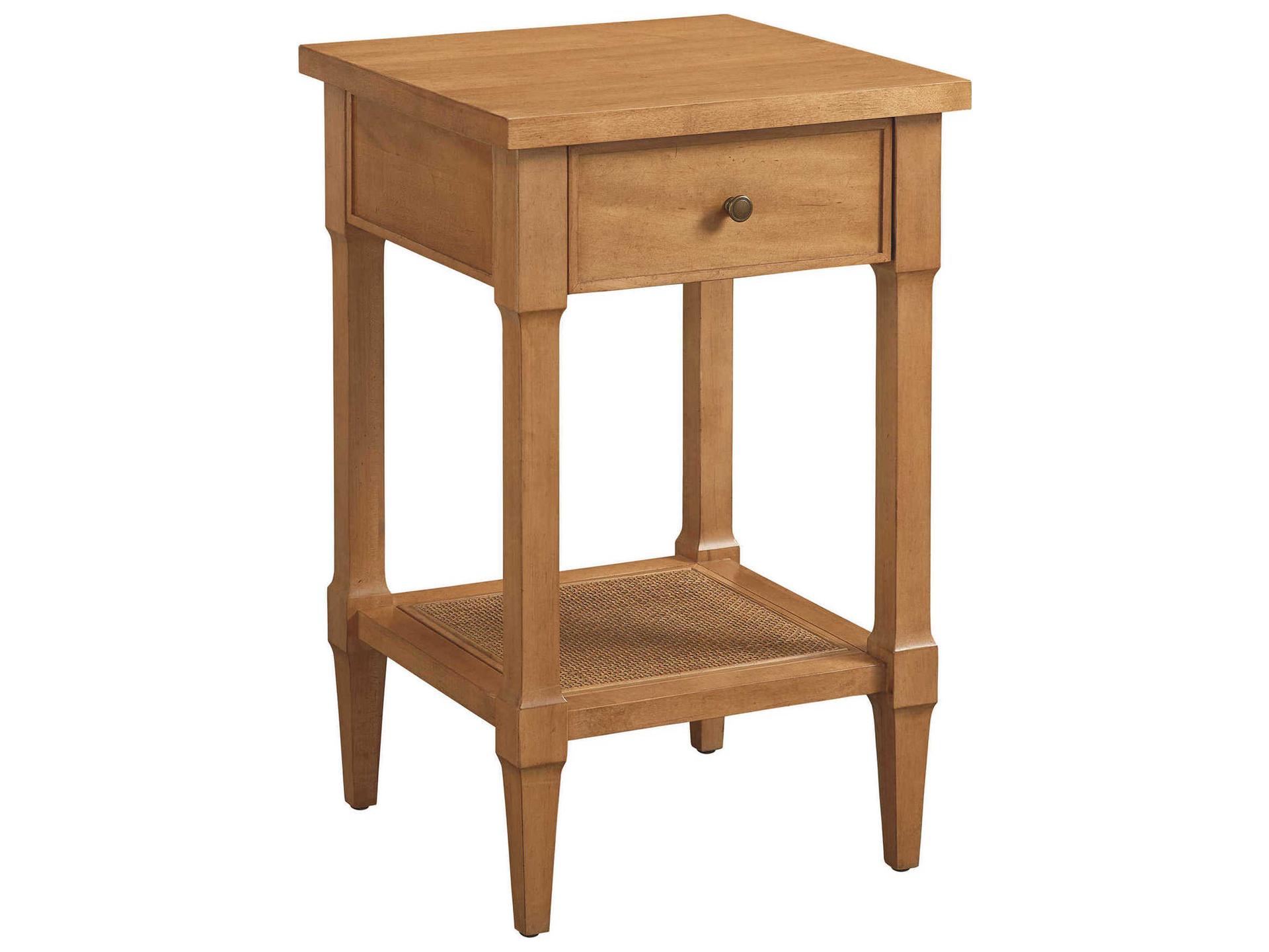 Laguna Bay 1-Drawer Nightstand in Table Rock Finish